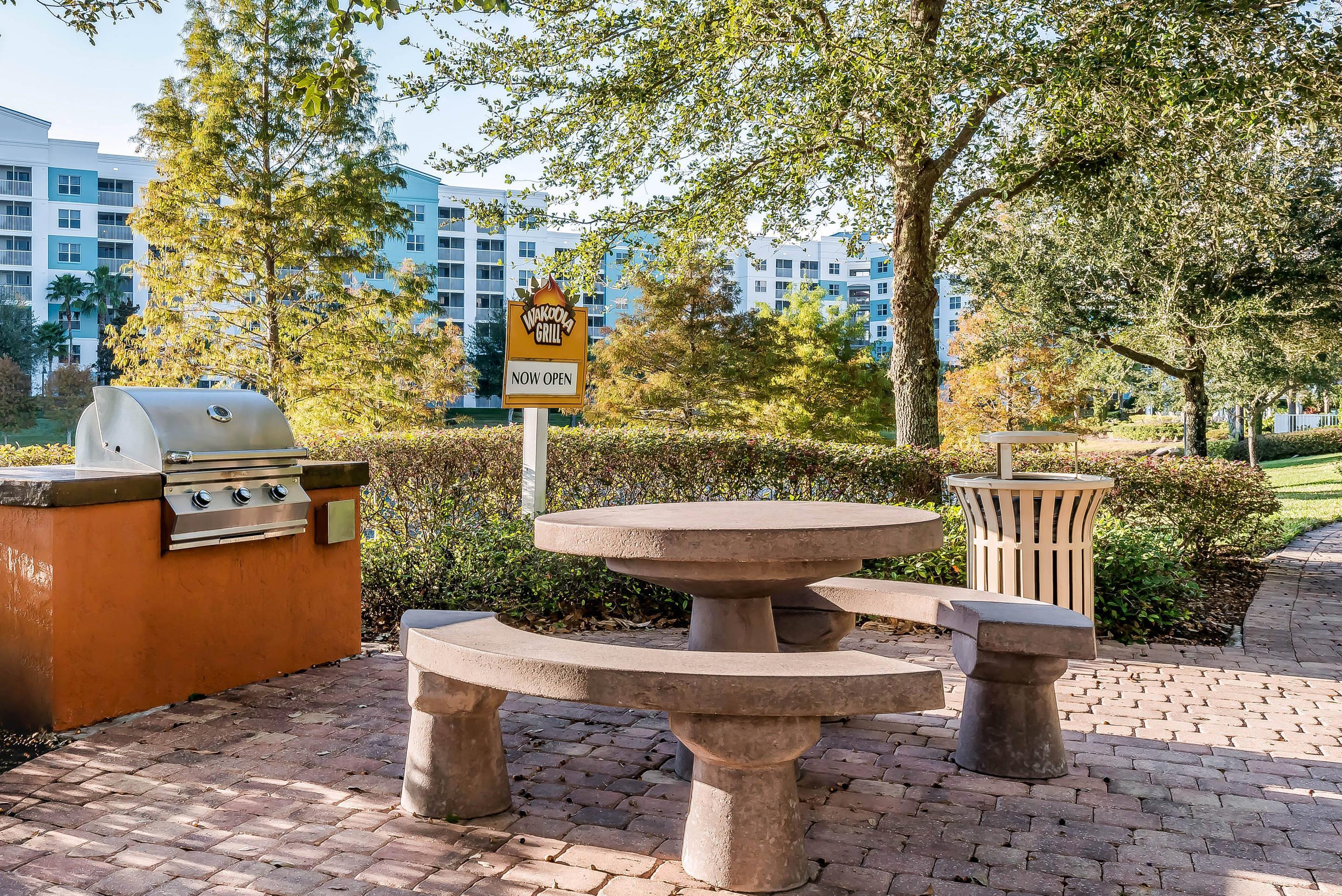 Barbecue area | Bluegreen Vacations Fountains, Ascend Resort Collection