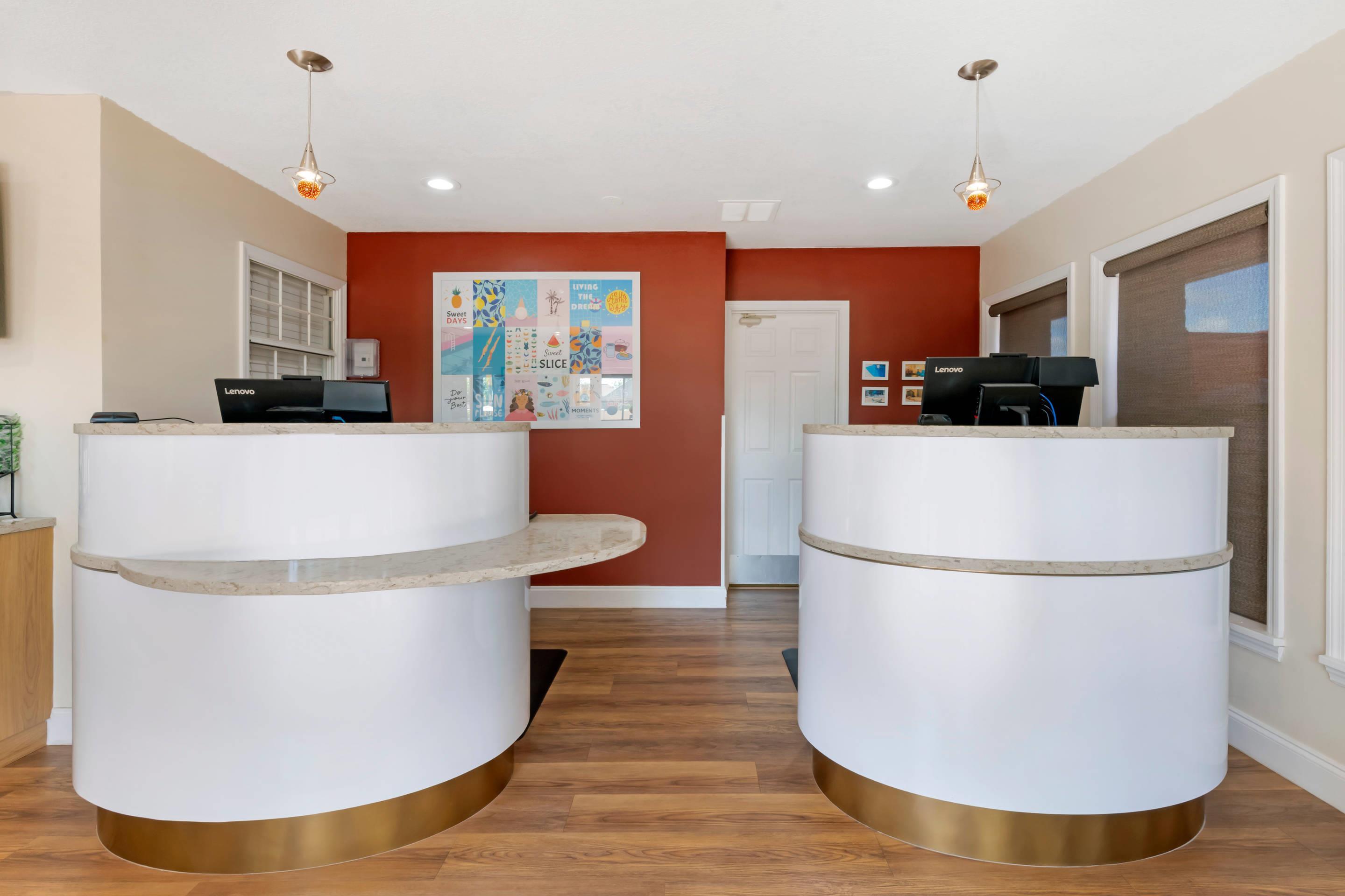 Front desk