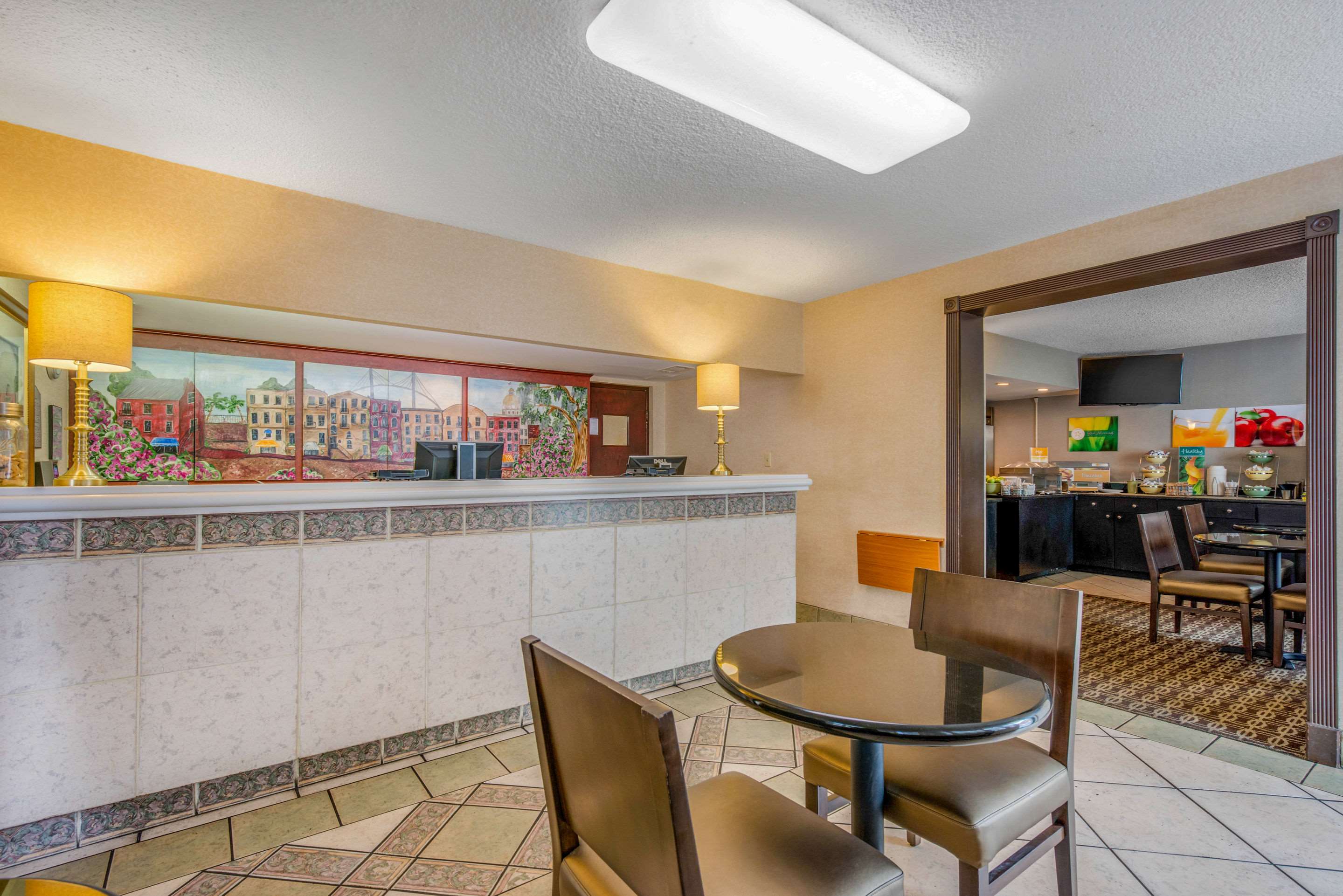 Hotel lobby