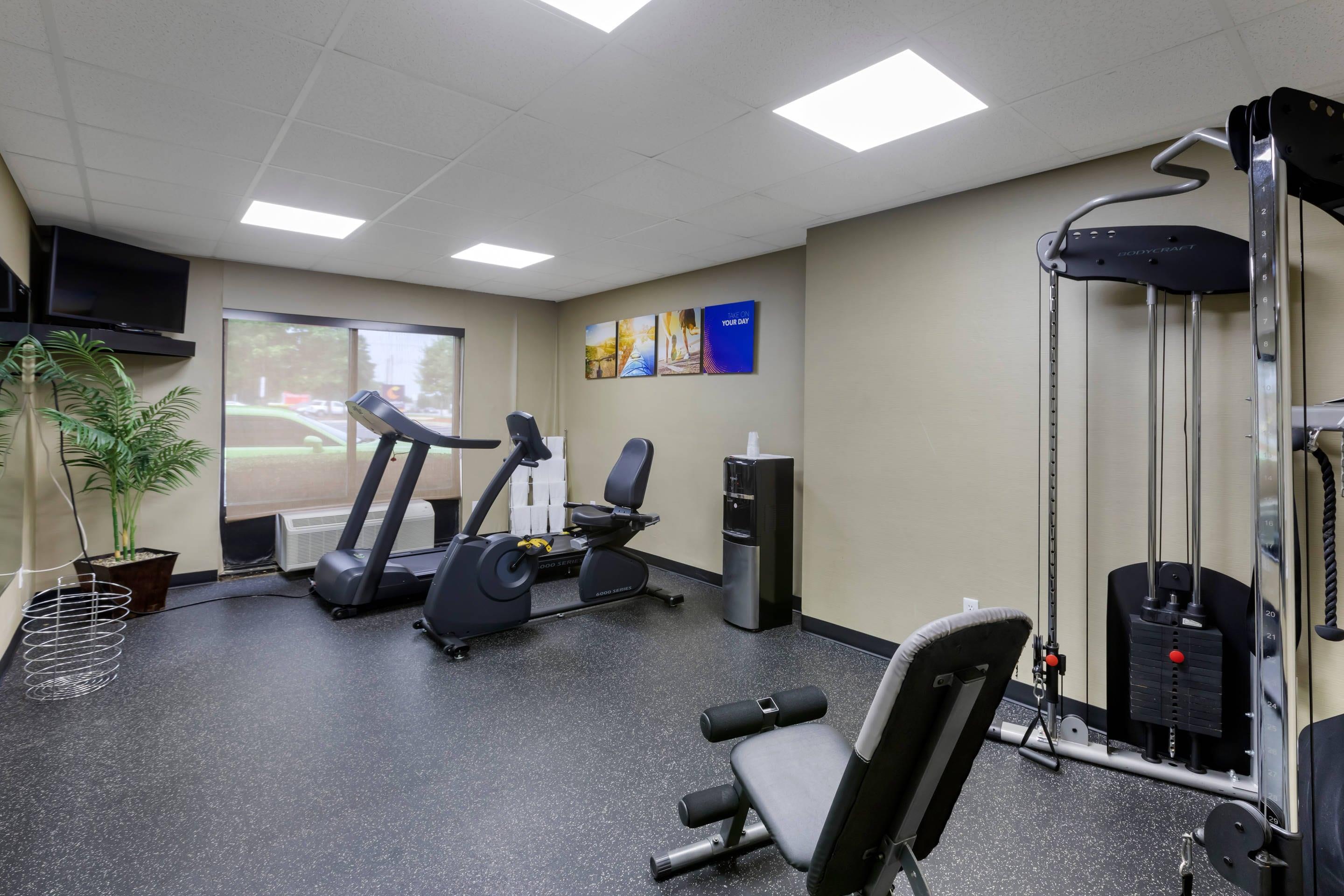 Fitness center | Comfort Inn & Suites Peachtree Corners