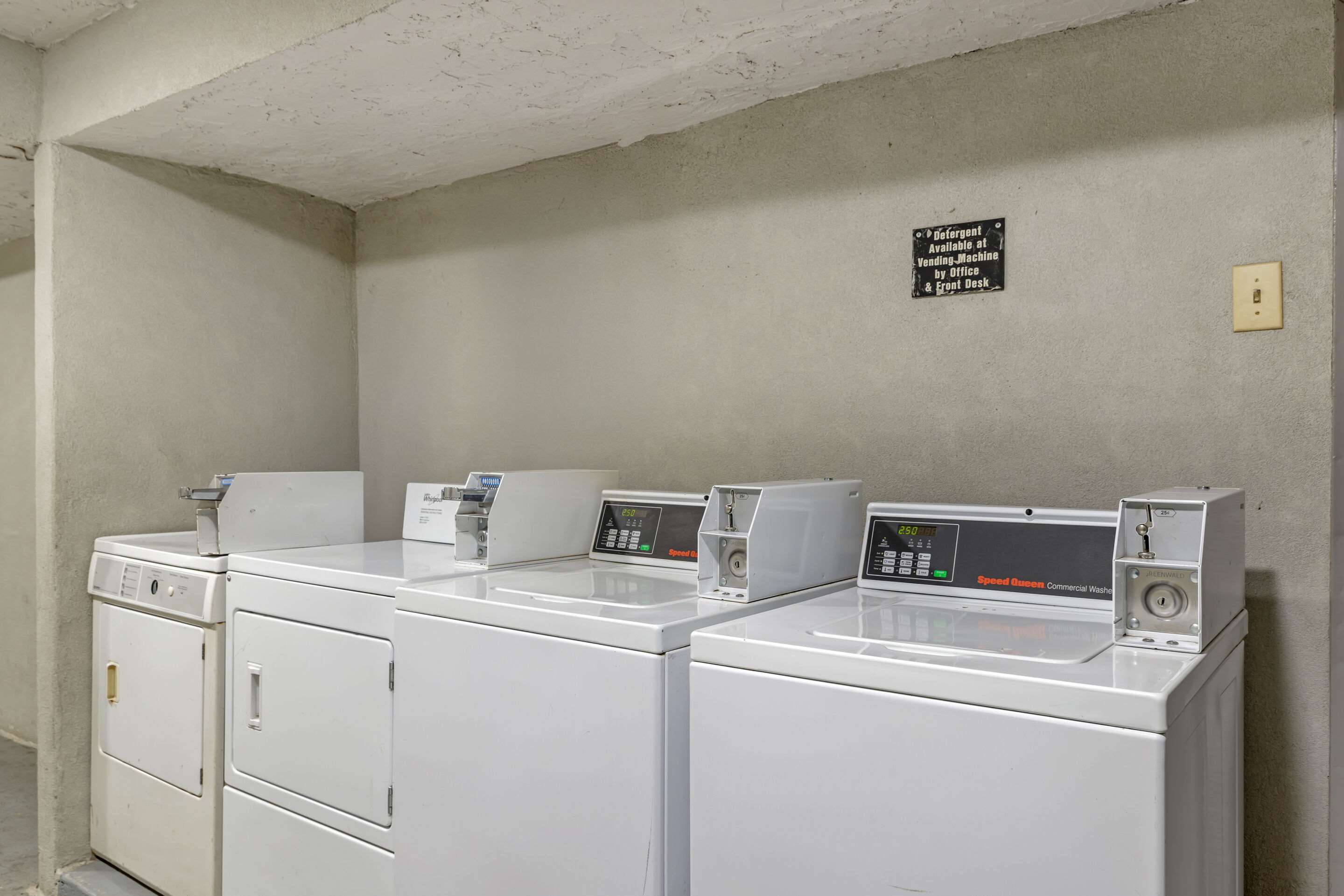 Guest laundry facilities