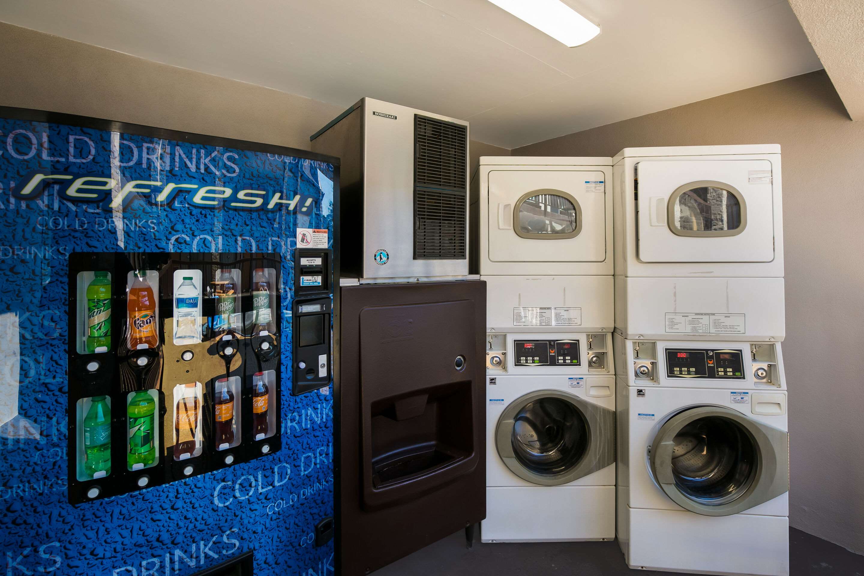 Guest laundry facilities