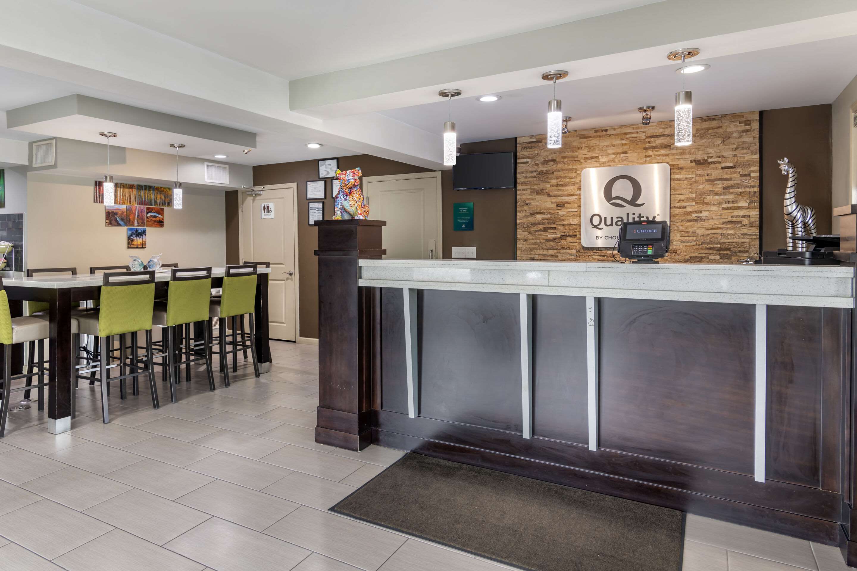 Hotel lobby