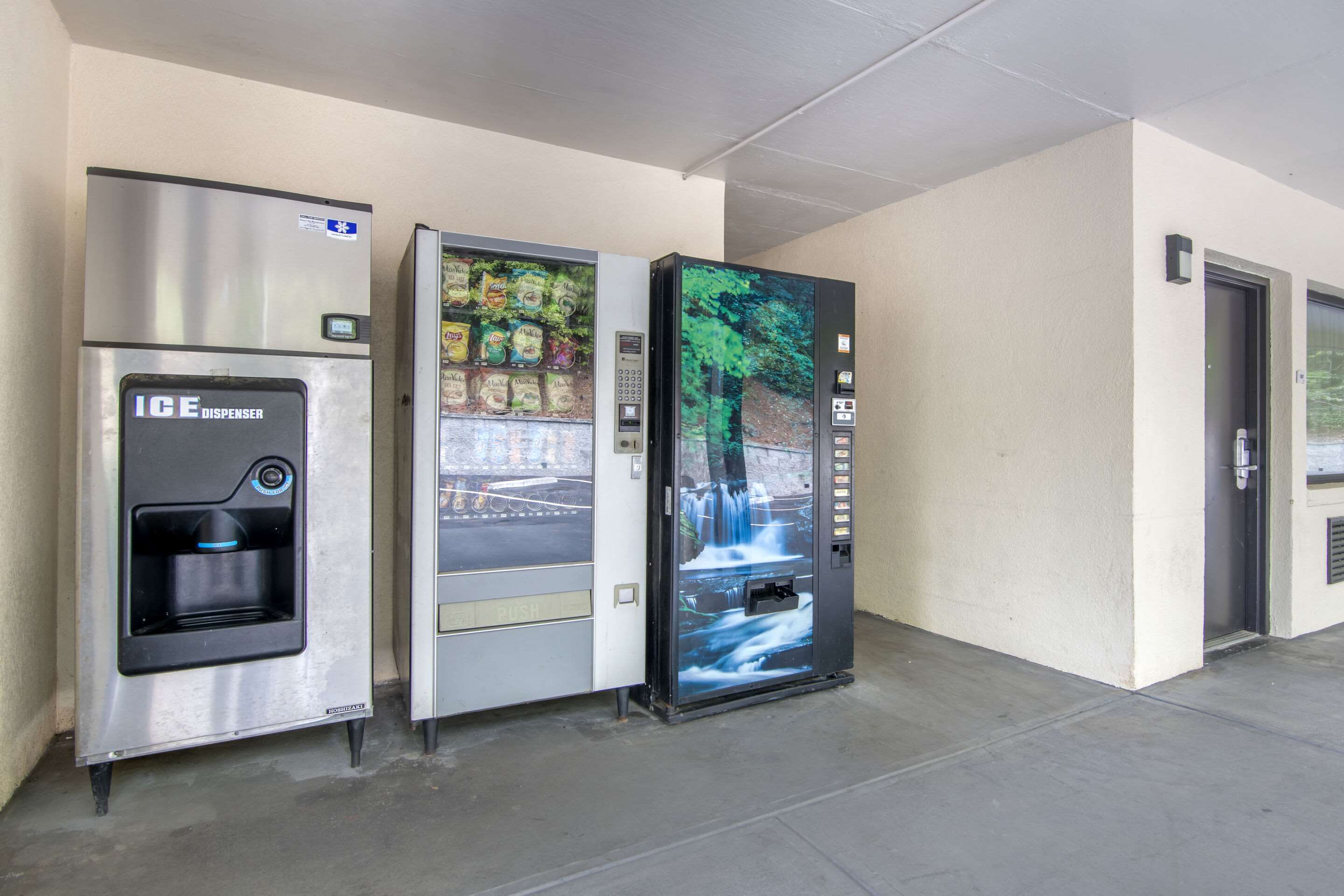Hotel vending area