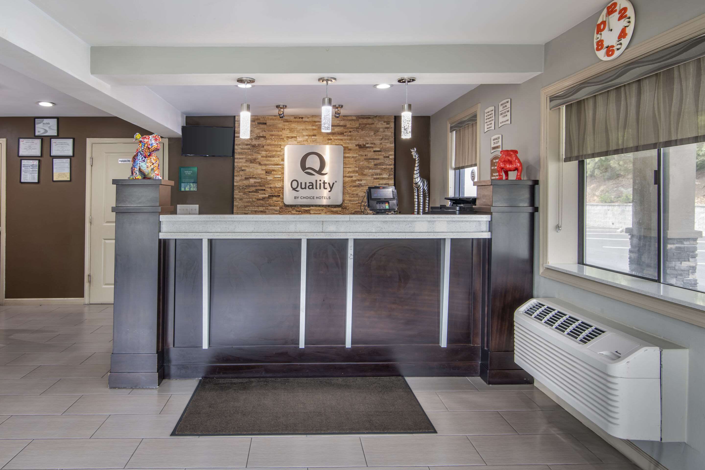 Front desk