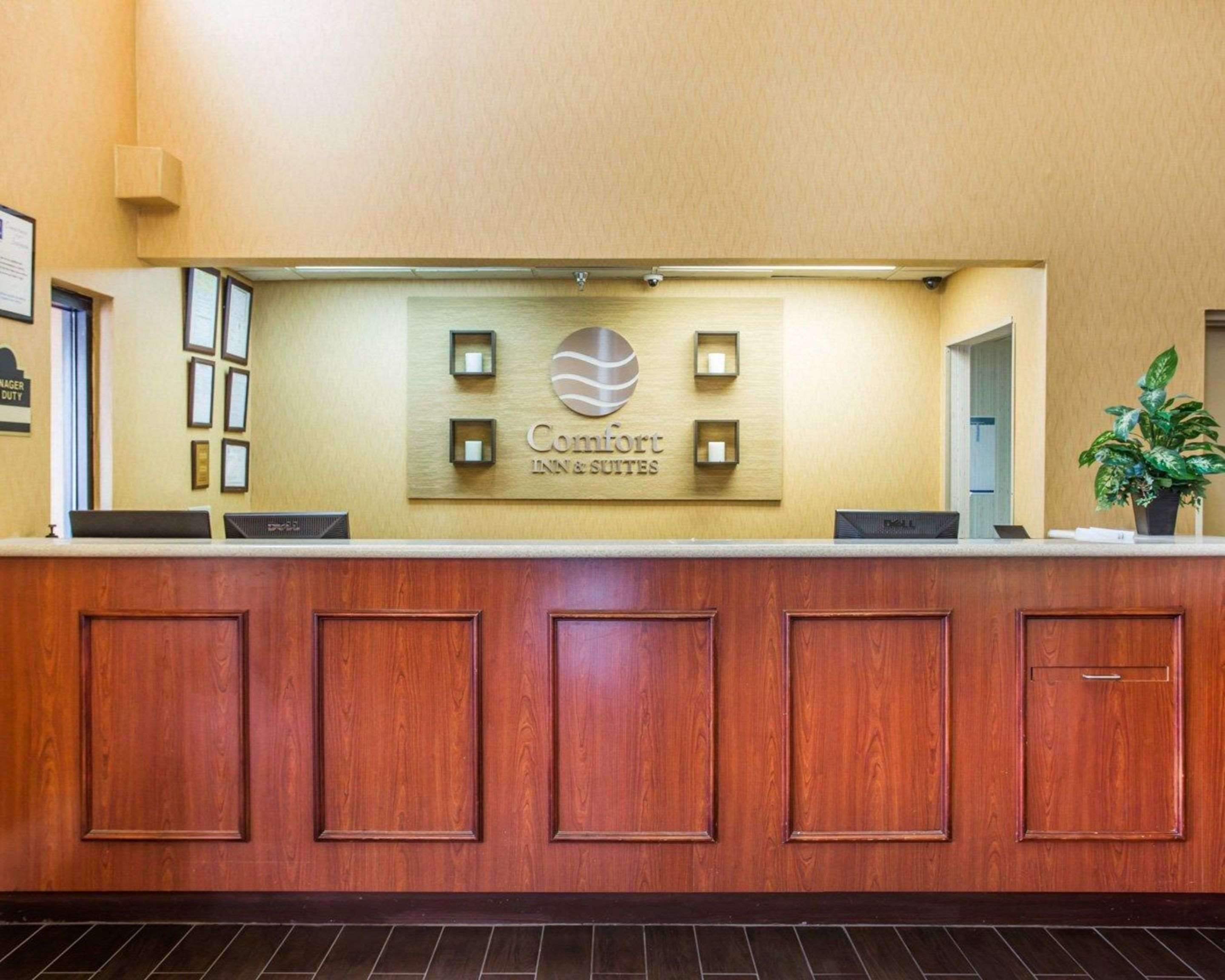 Front desk | Comfort Inn & Suites at Stone Mountain