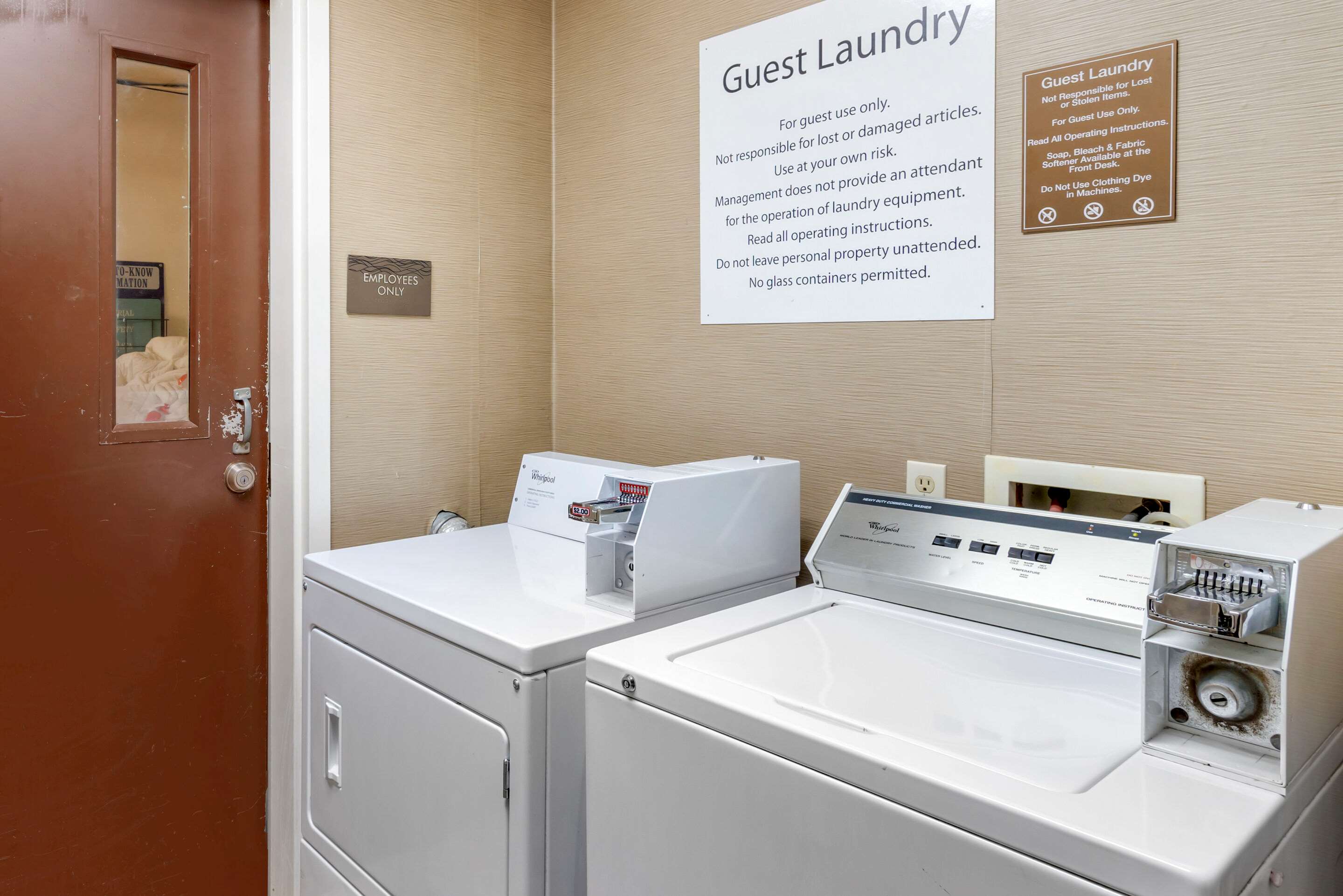 Guest laundry facilities | Comfort Inn Columbus Near Fort Moore