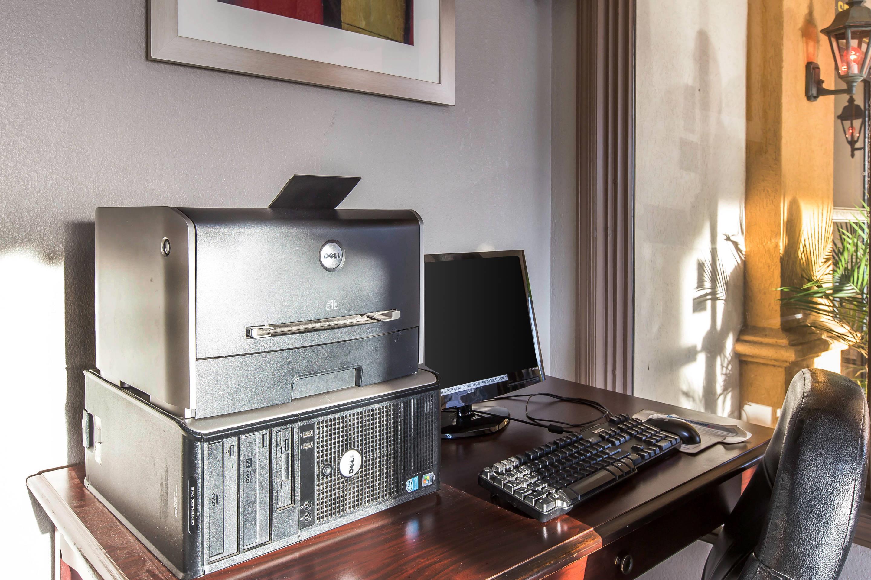 Business center | Quality Inn & Suites Conference Center Thomasville