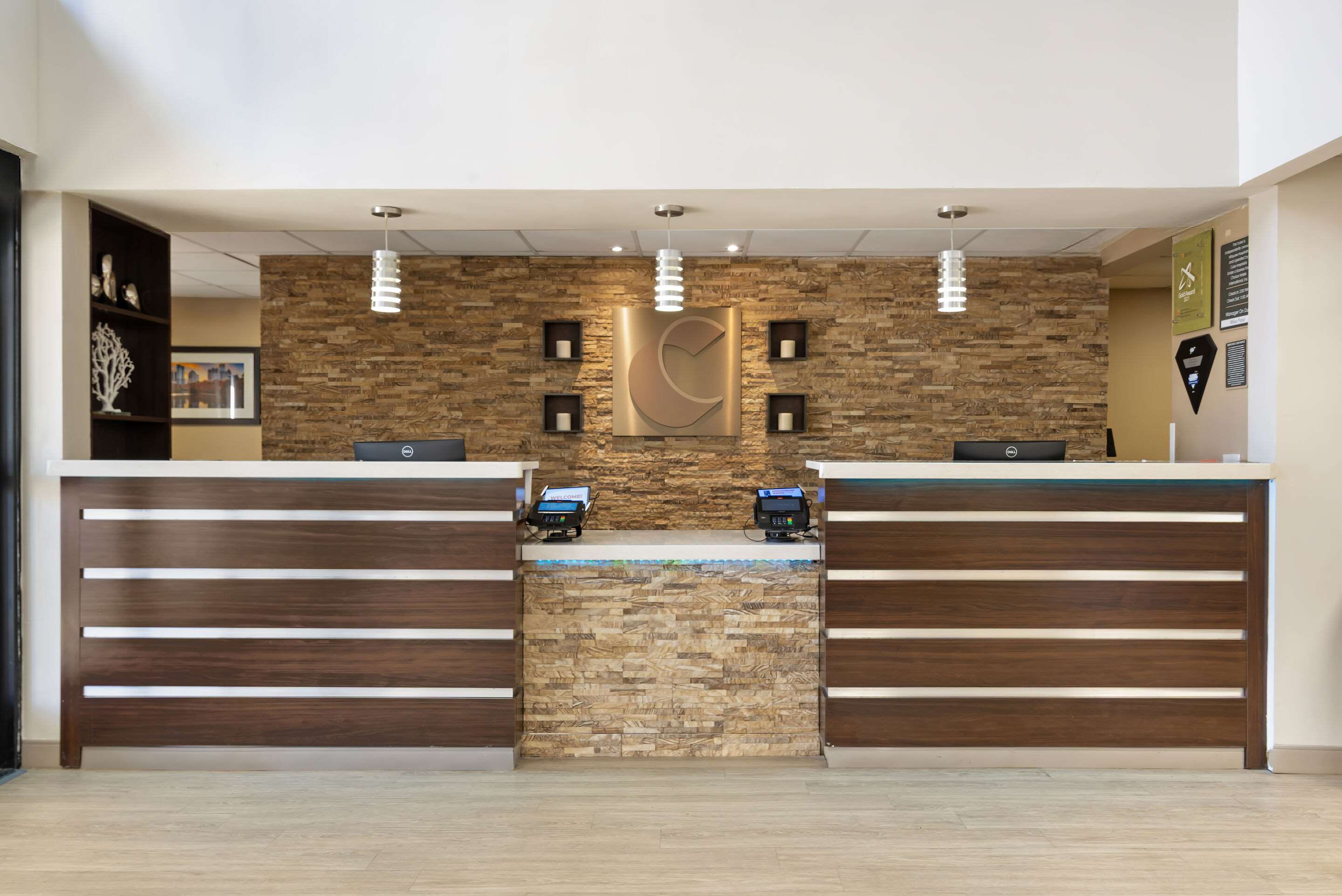 Front desk