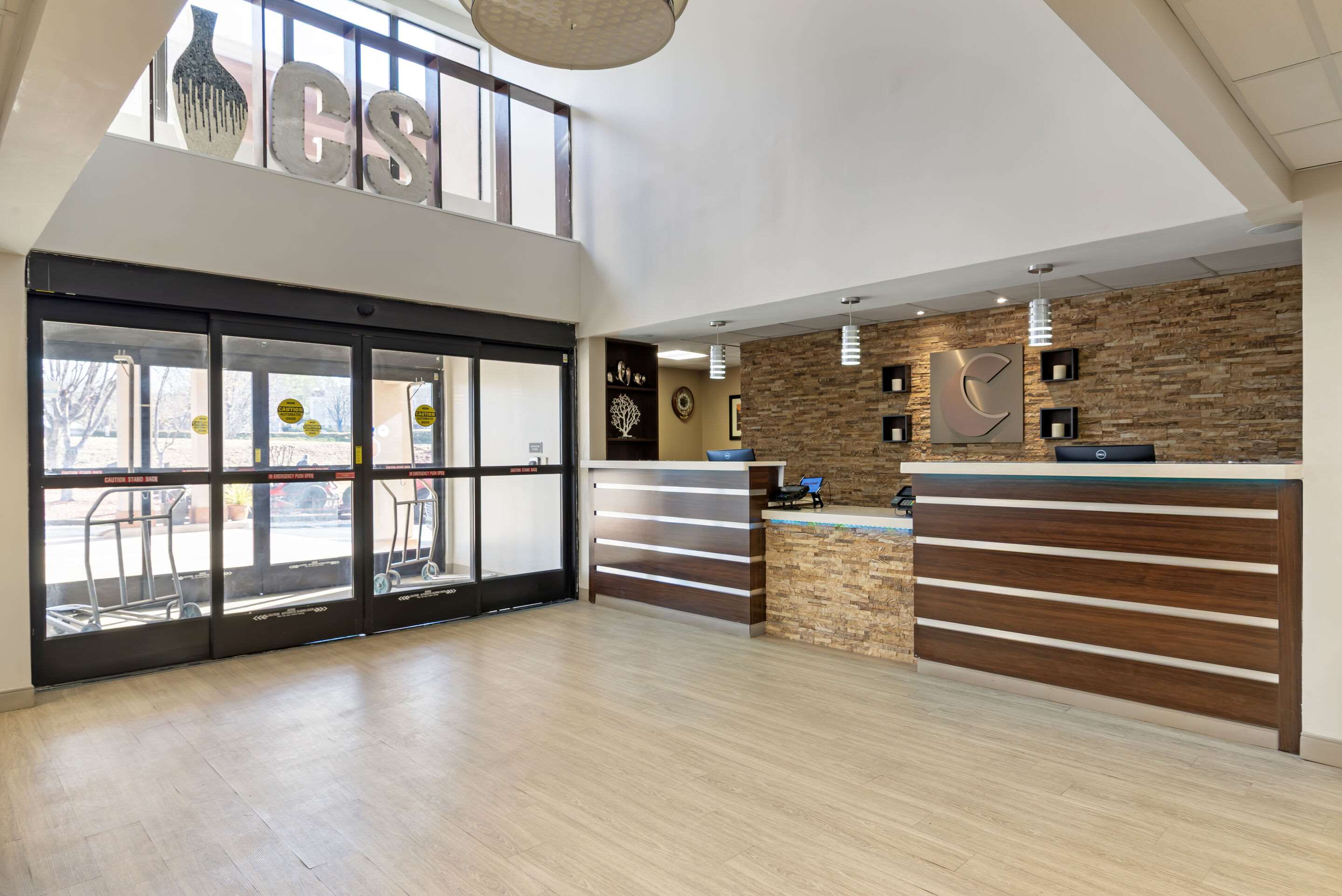 Hotel lobby