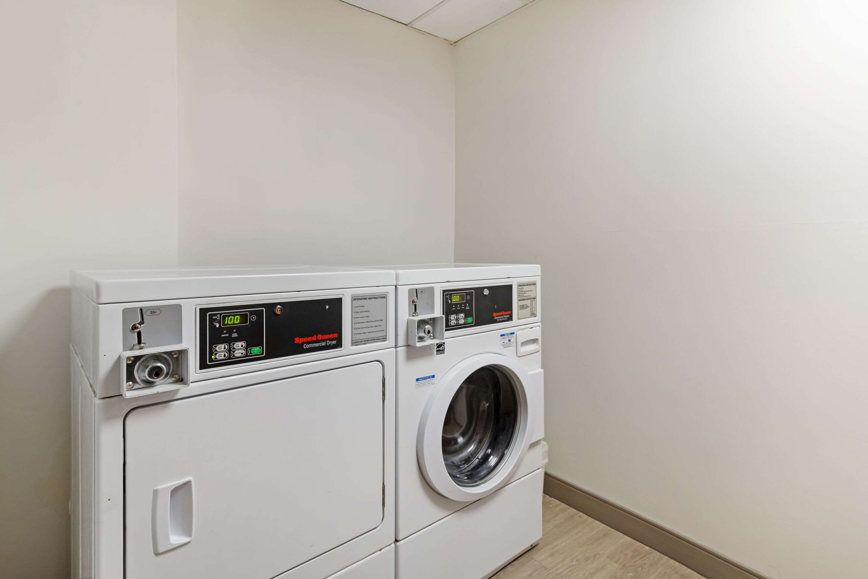 Guest laundry facilities