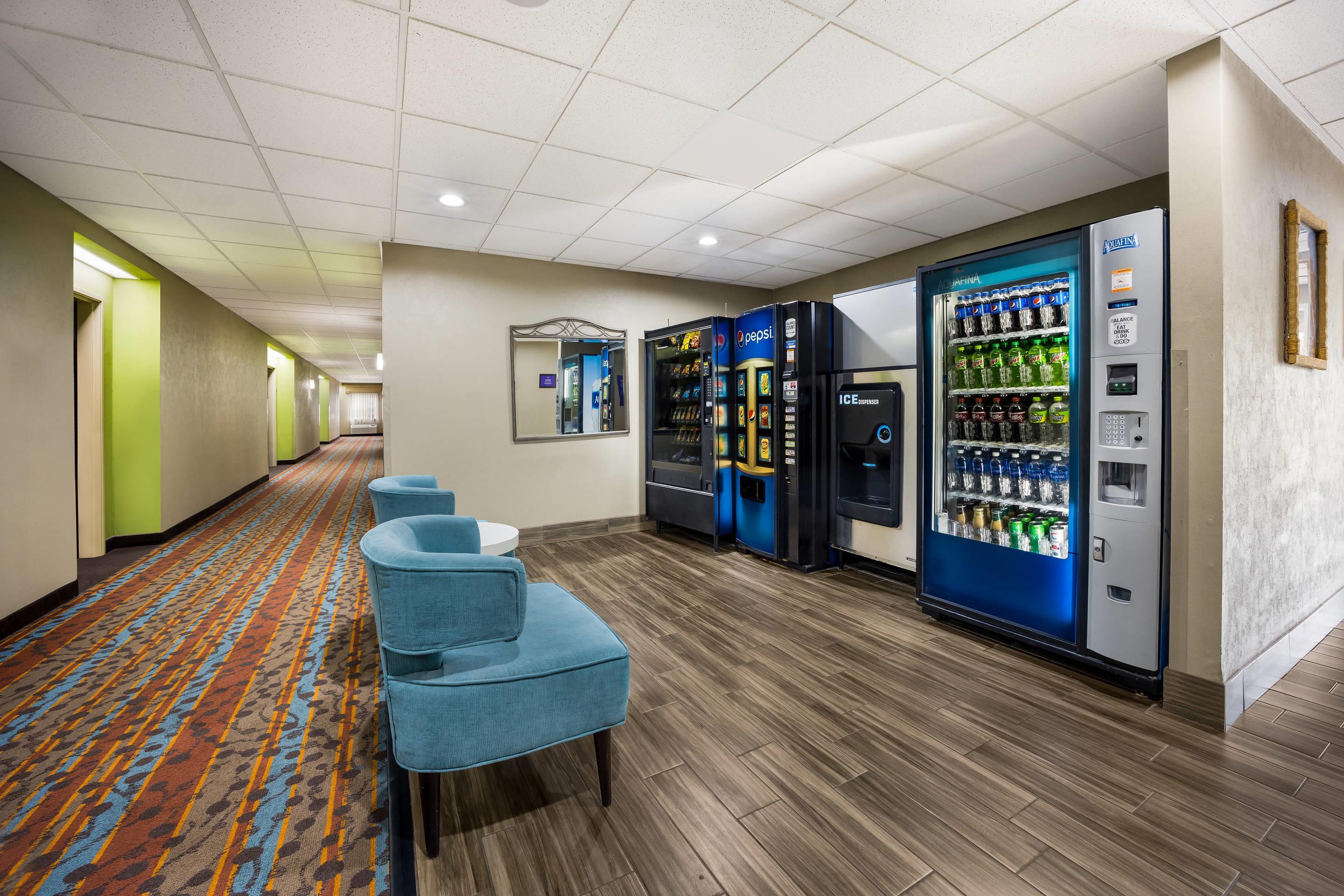 Hotel vending area