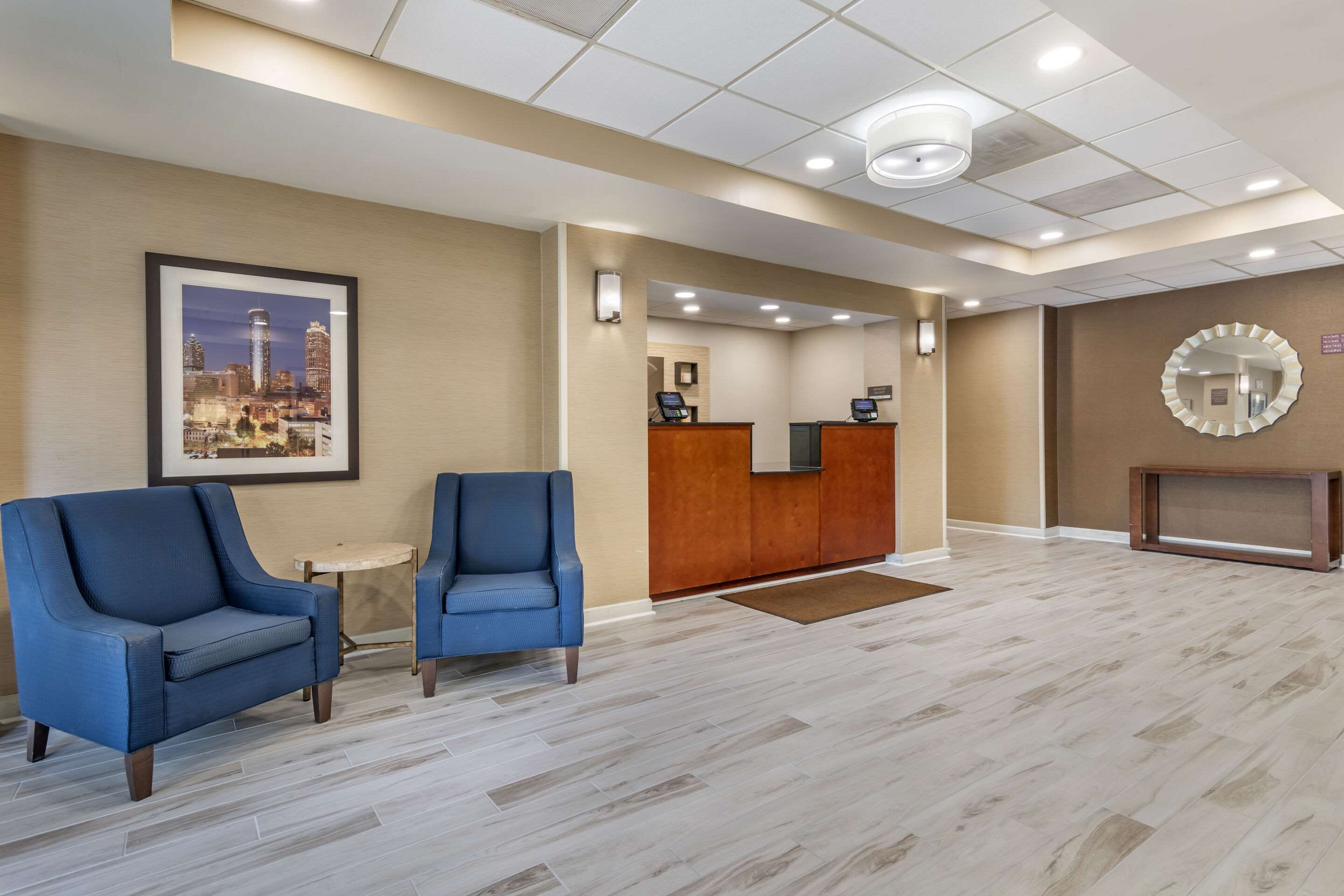 Hotel lobby