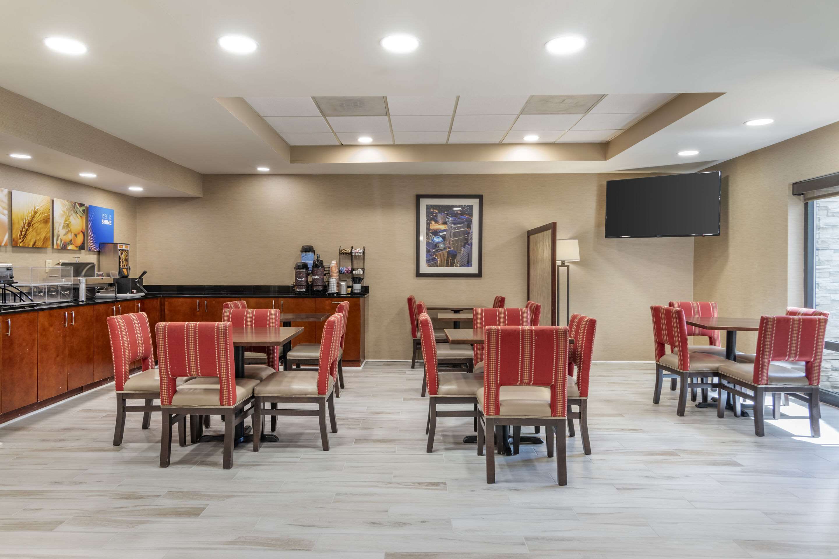Breakfast area