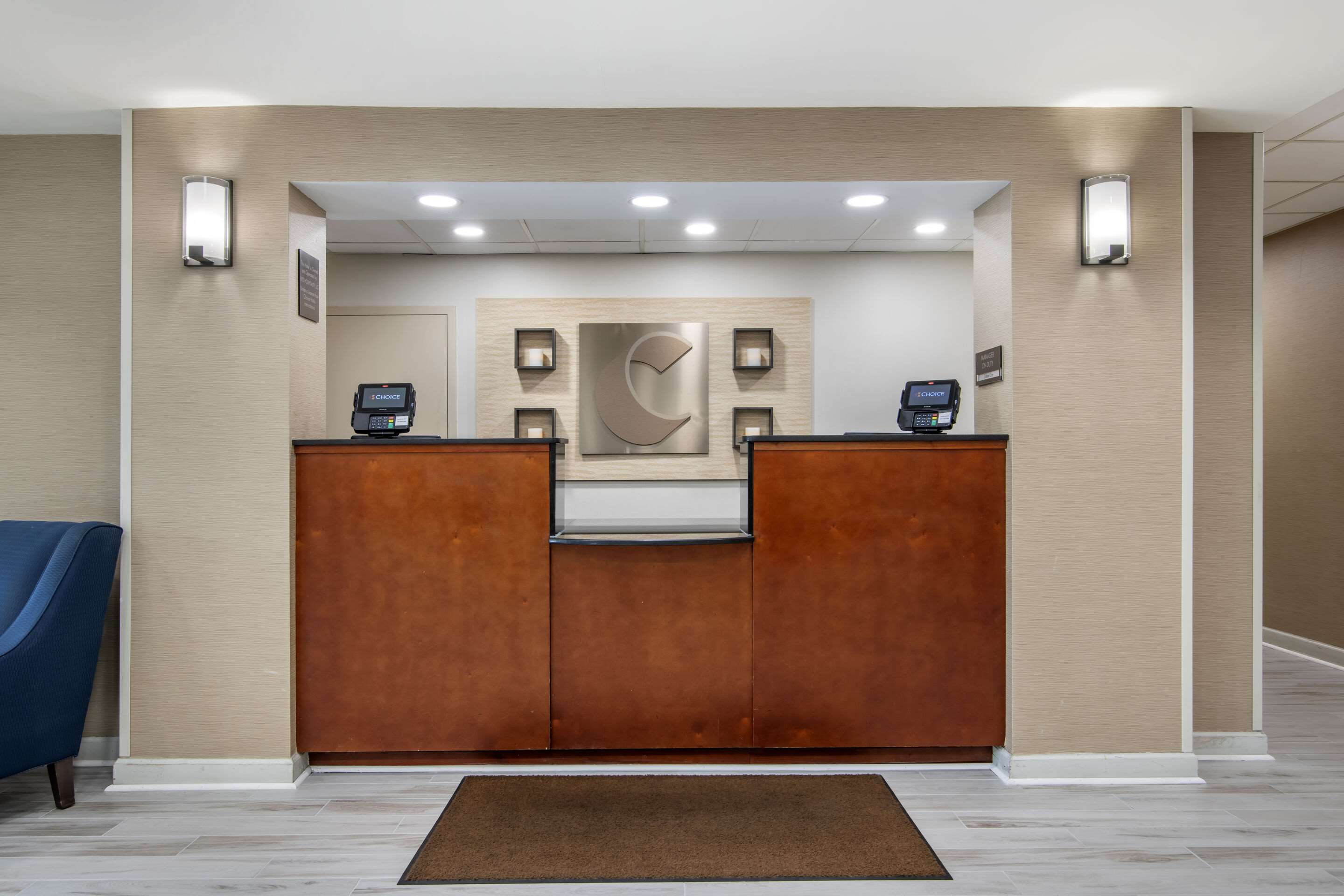 Hotel lobby