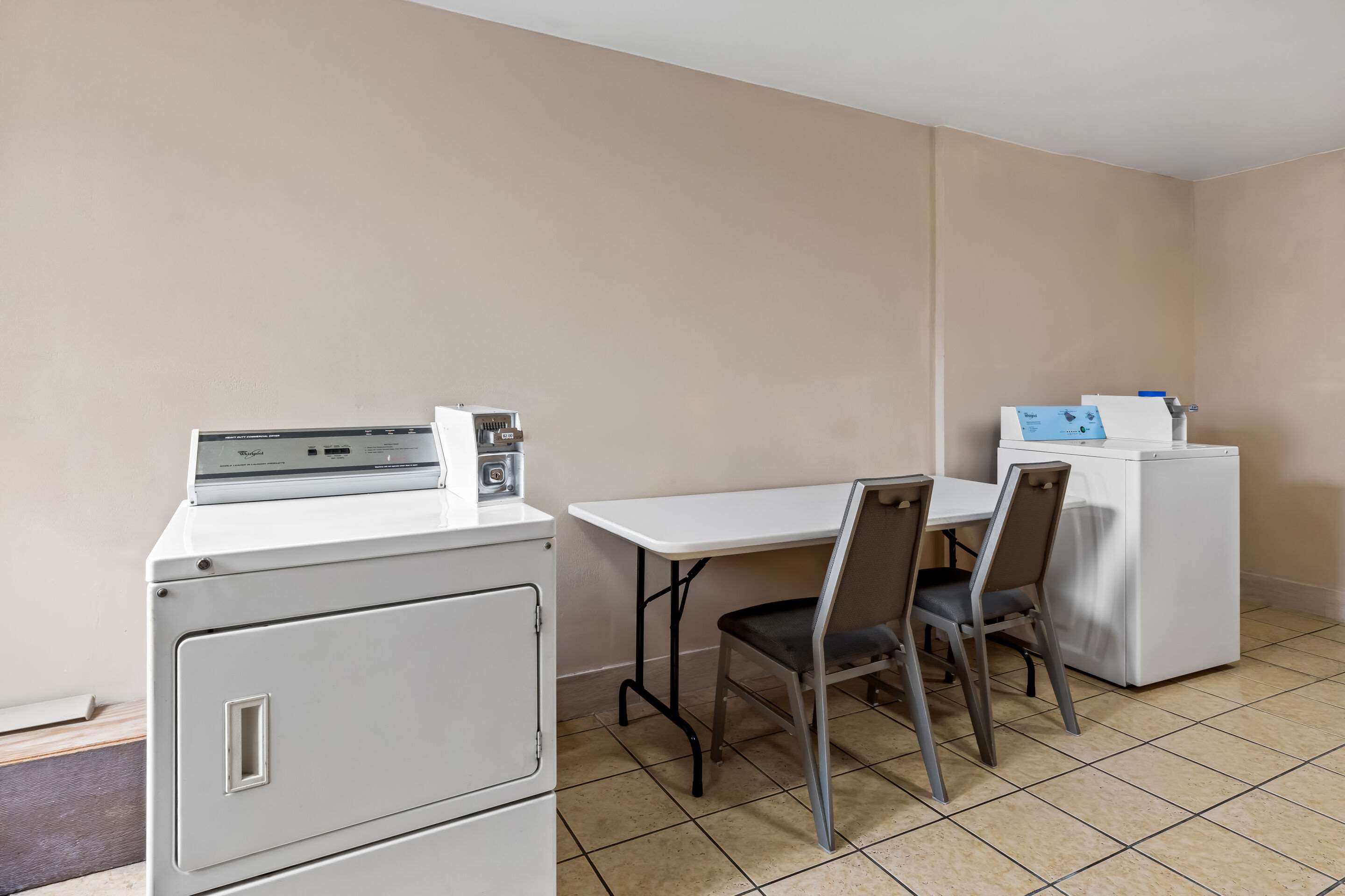 Guest laundry facilities