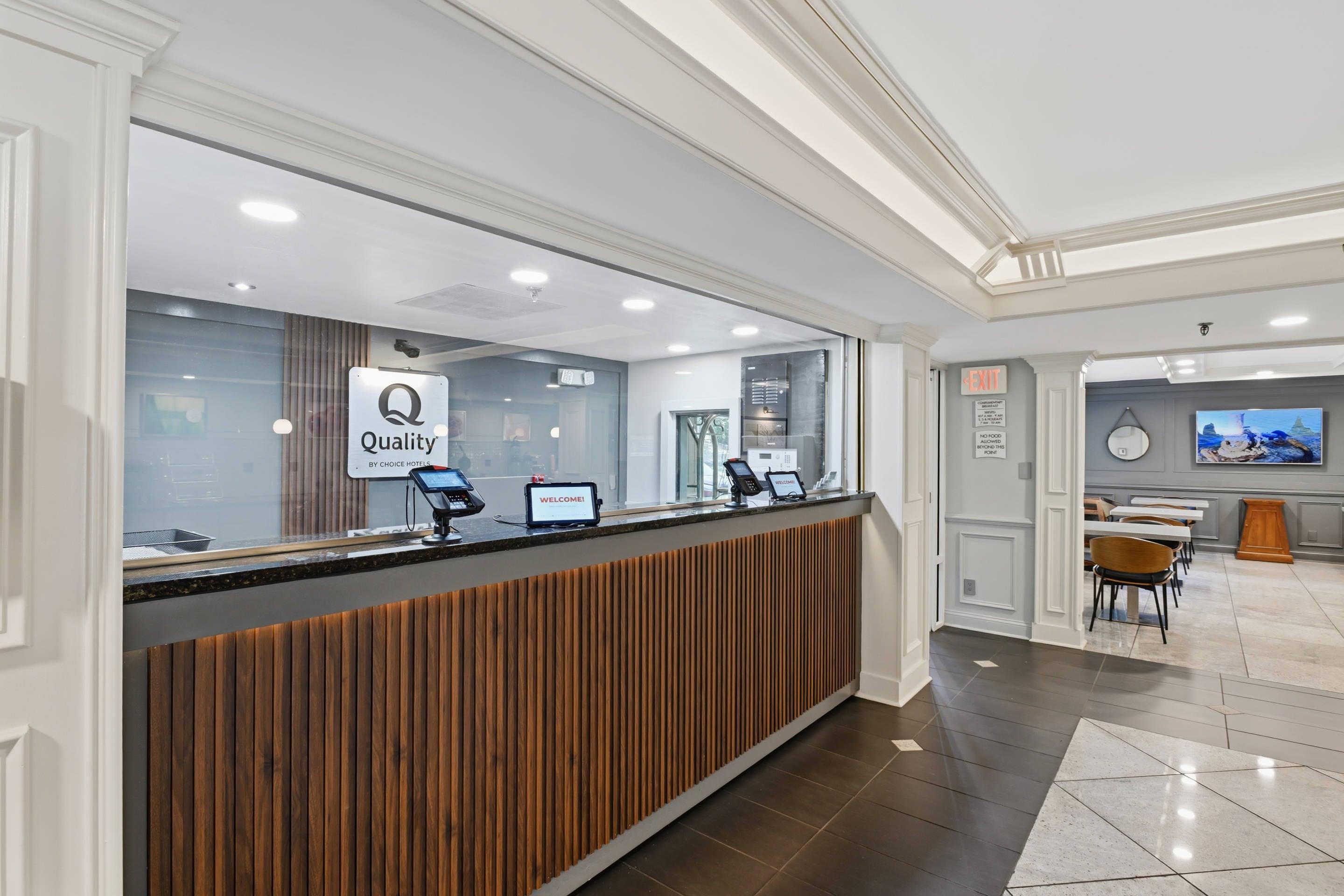 Front desk