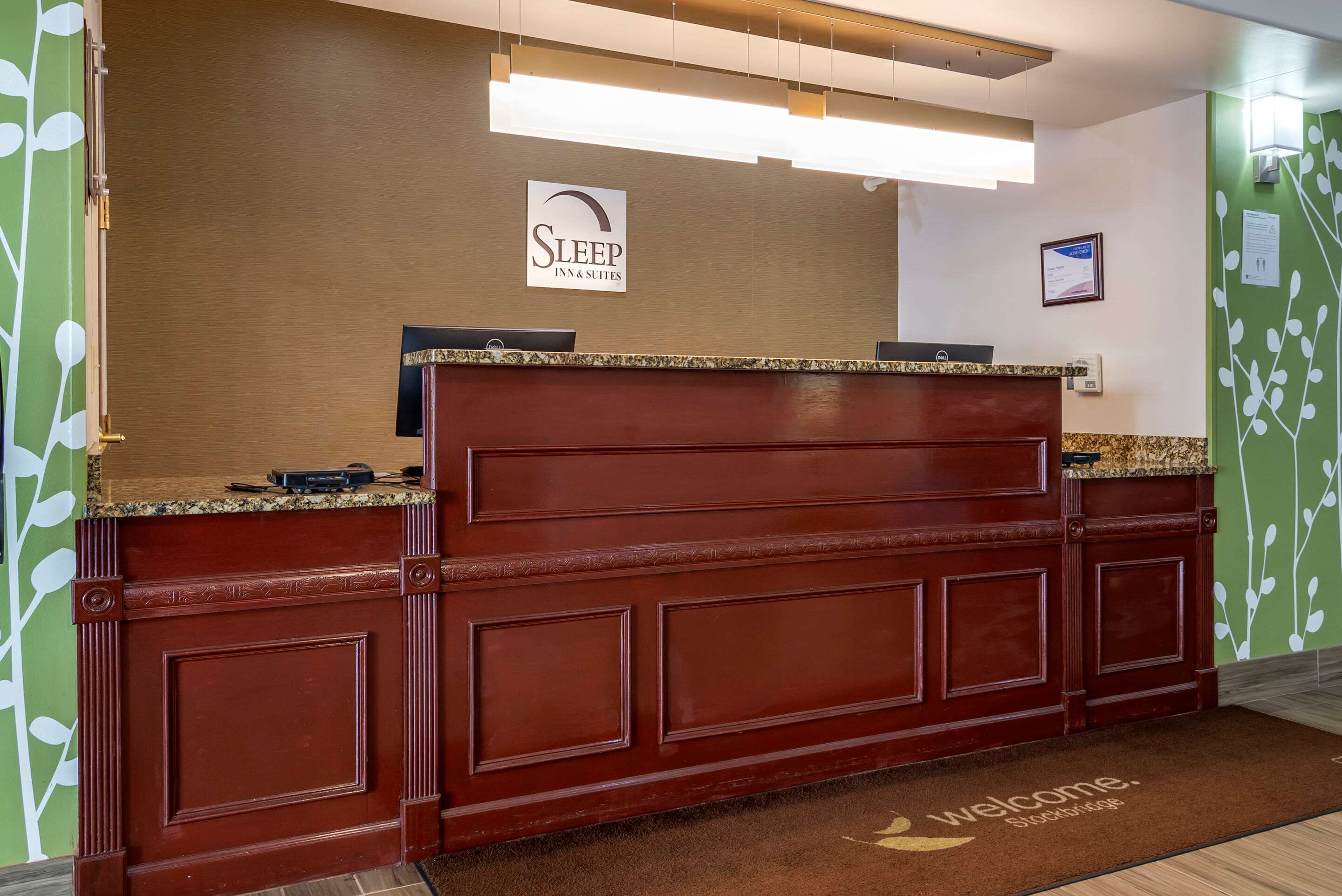 Front desk