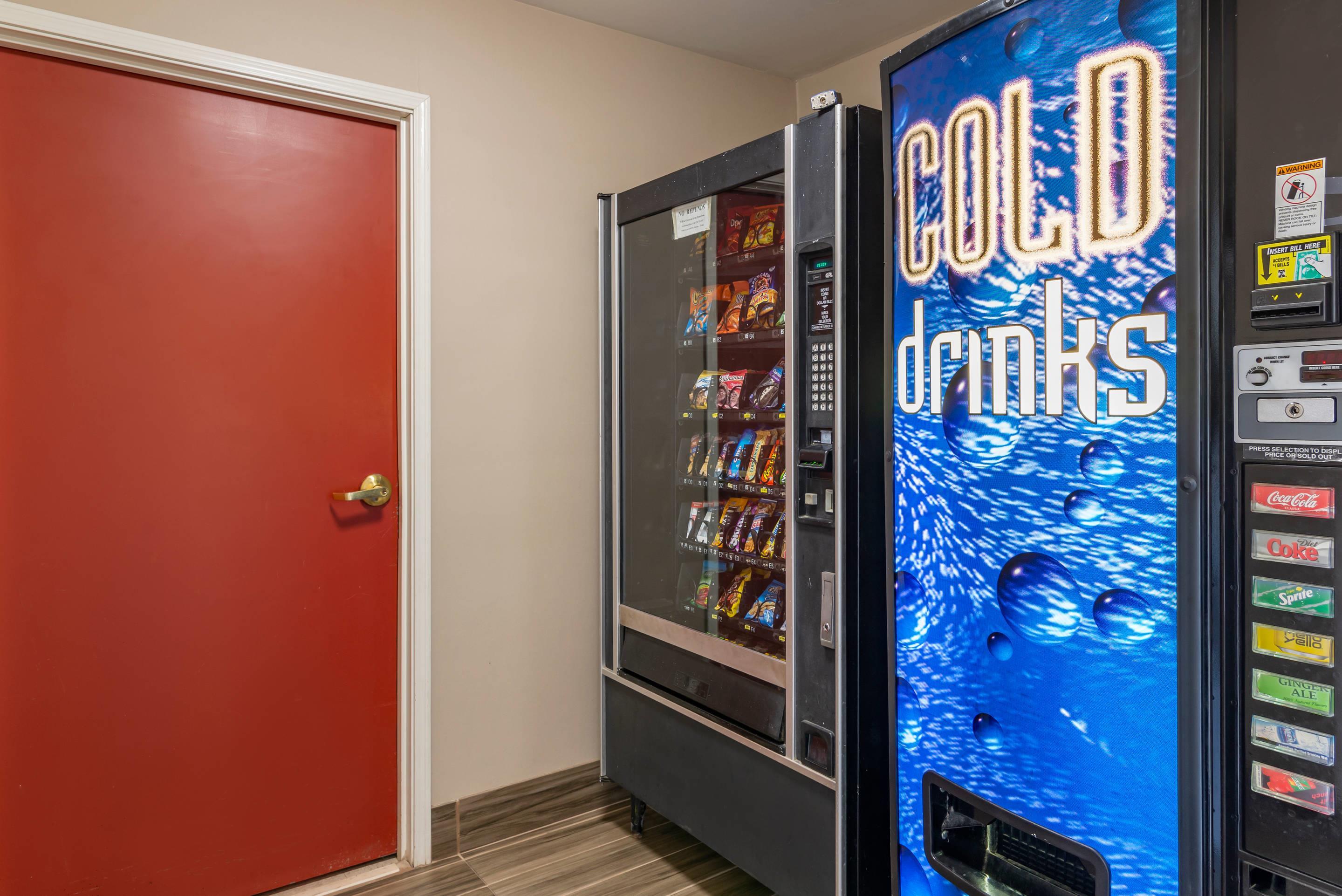 Hotel vending area