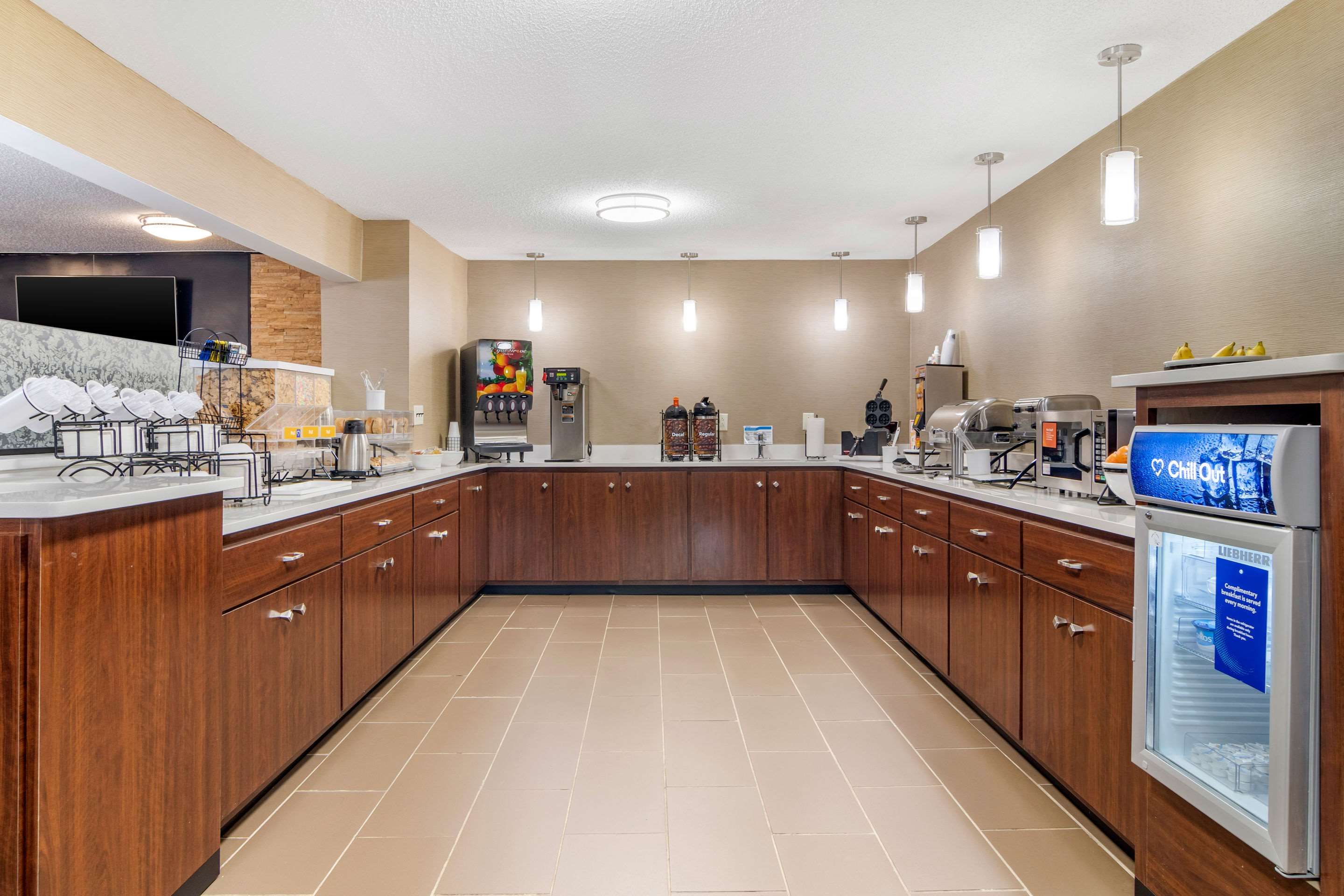 Breakfast counter