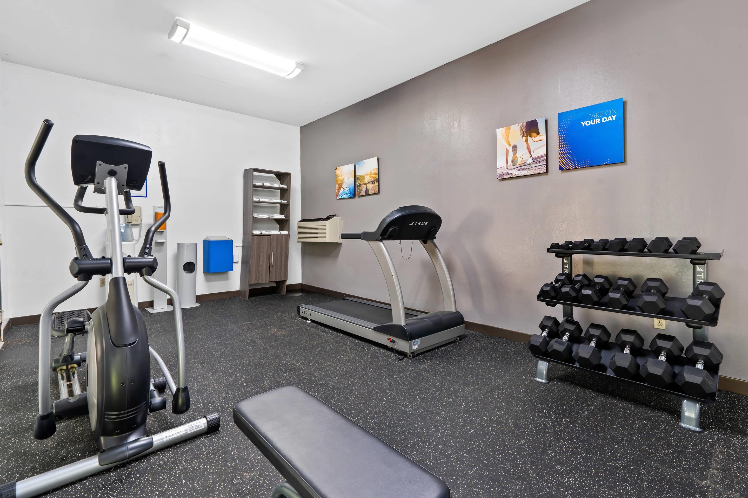 Fitness center | Comfort Suites Milledgeville