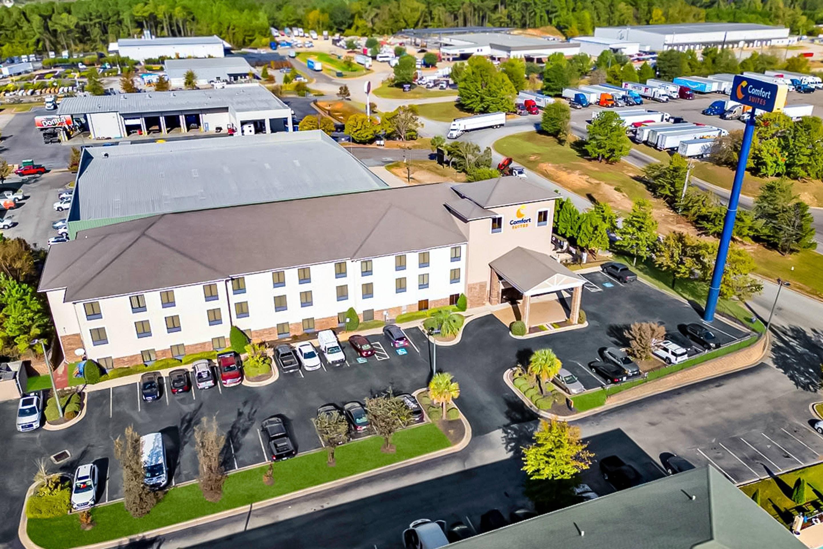 Aerial View | Comfort Suites Augusta Riverwatch