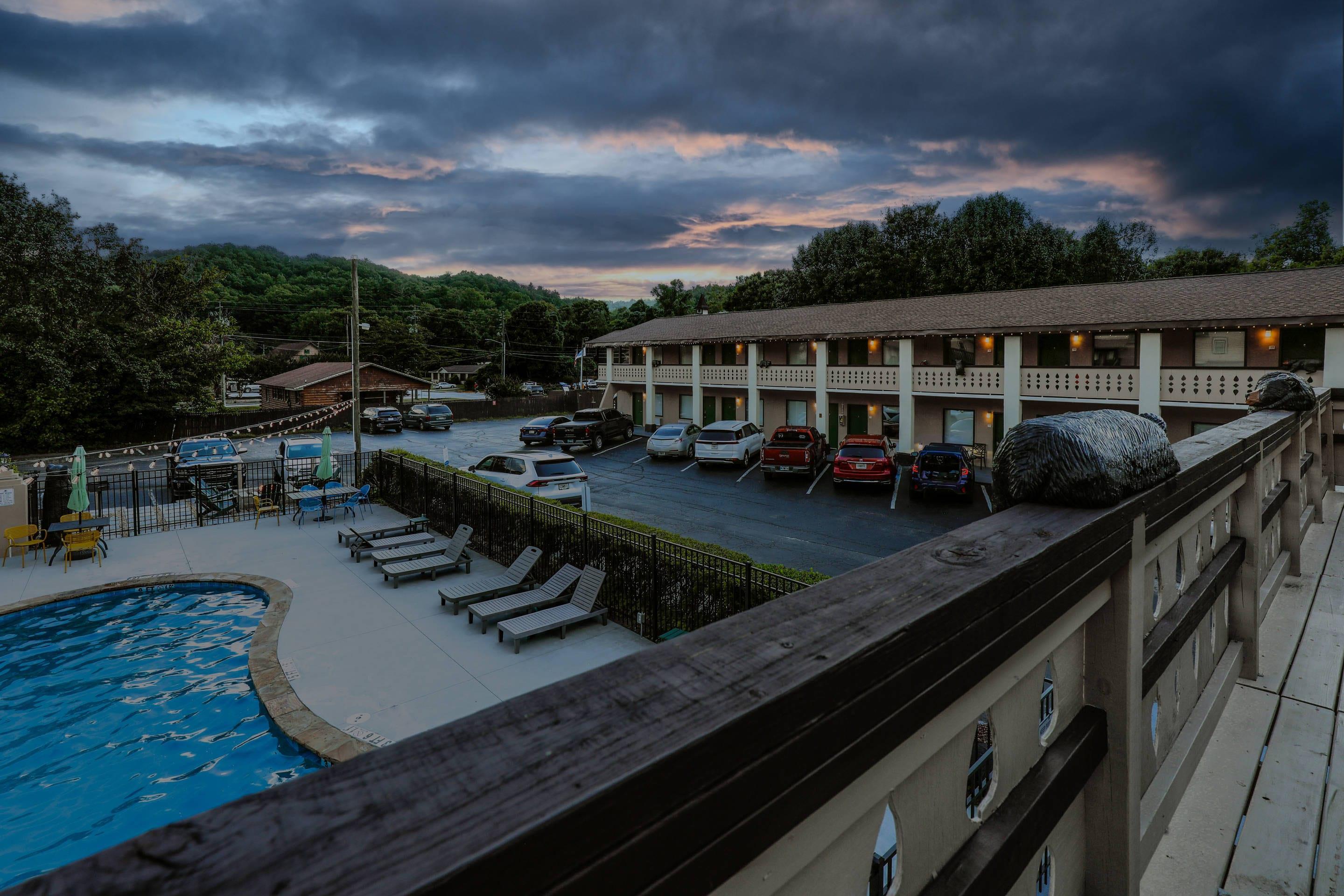 Hotel at night