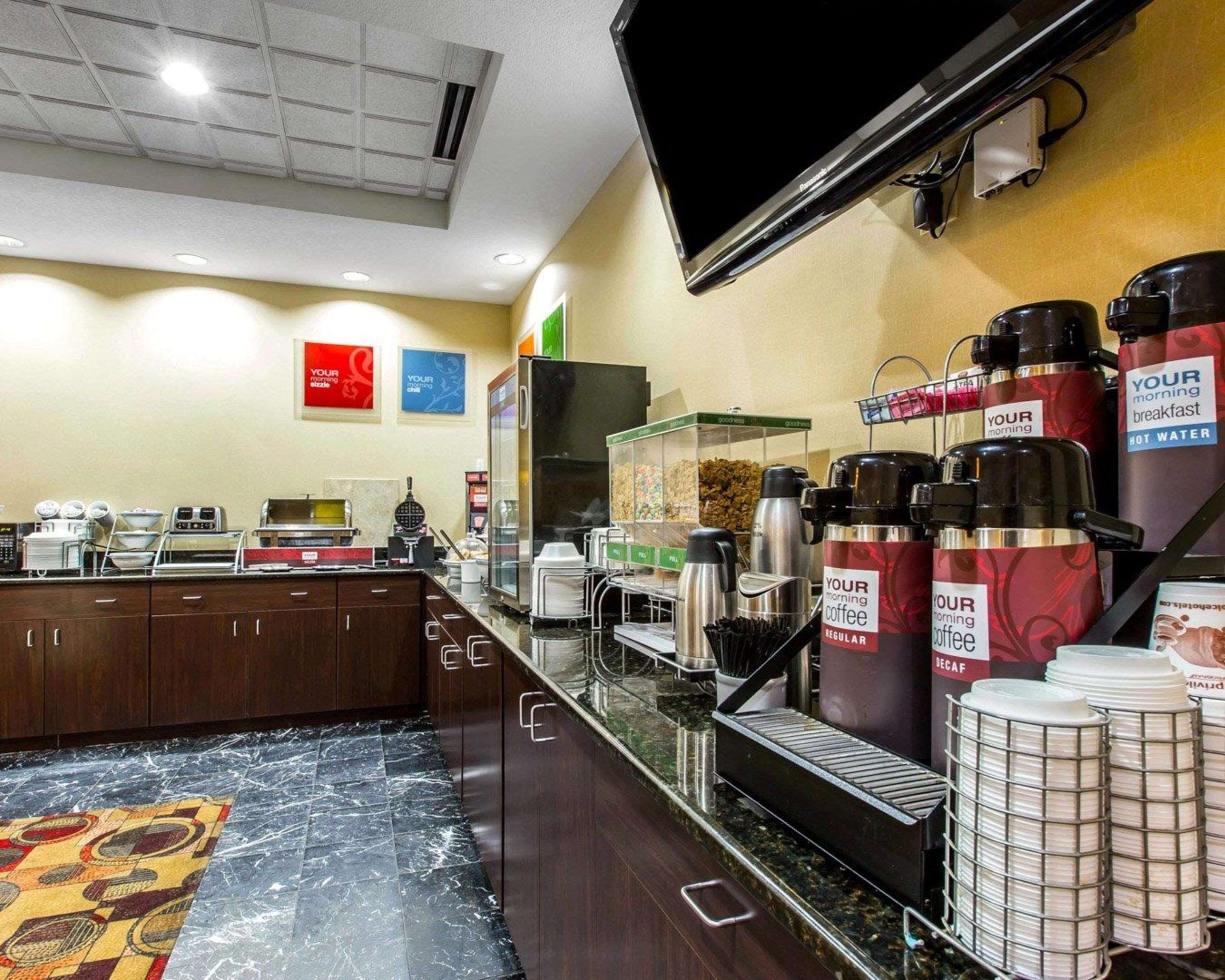 Assorted breakfast items | Comfort Suites Waycross