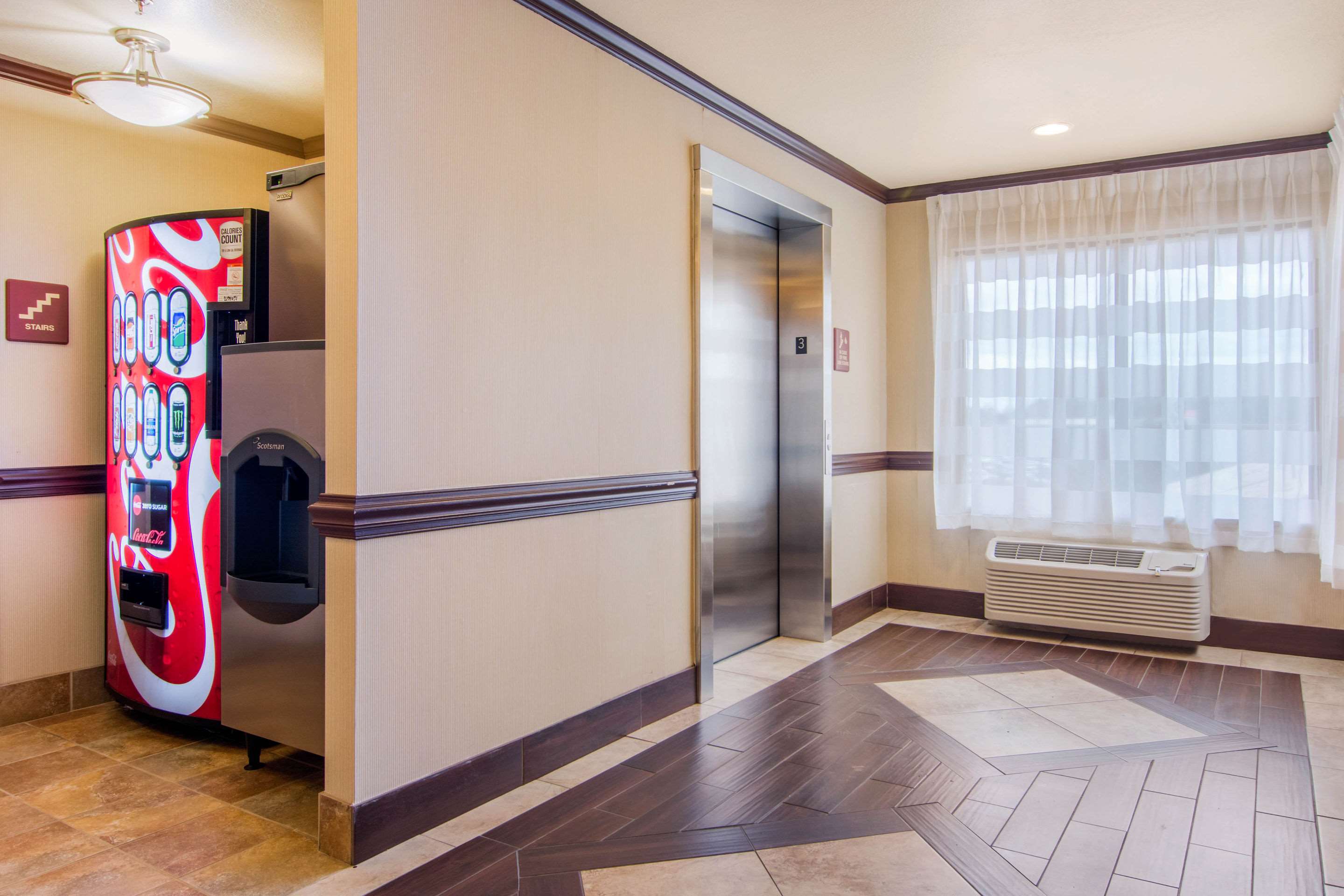 Hotel vending area