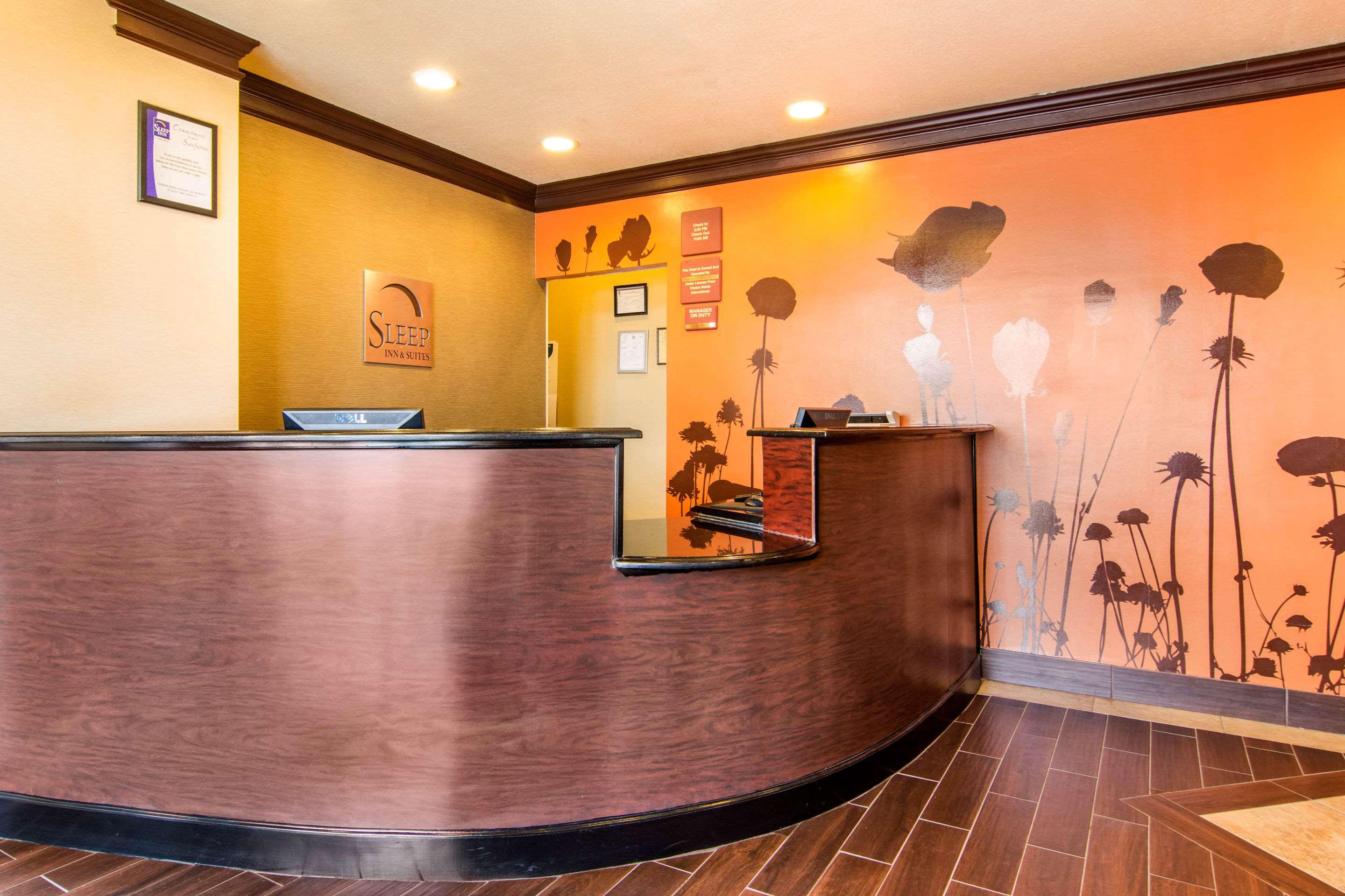 Front desk