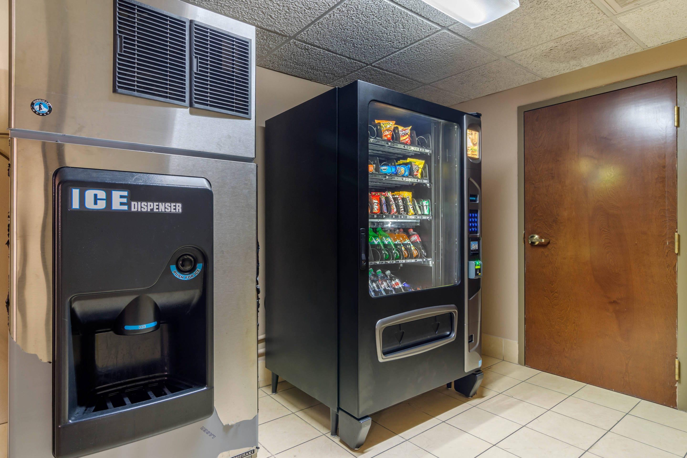 Hotel vending area
