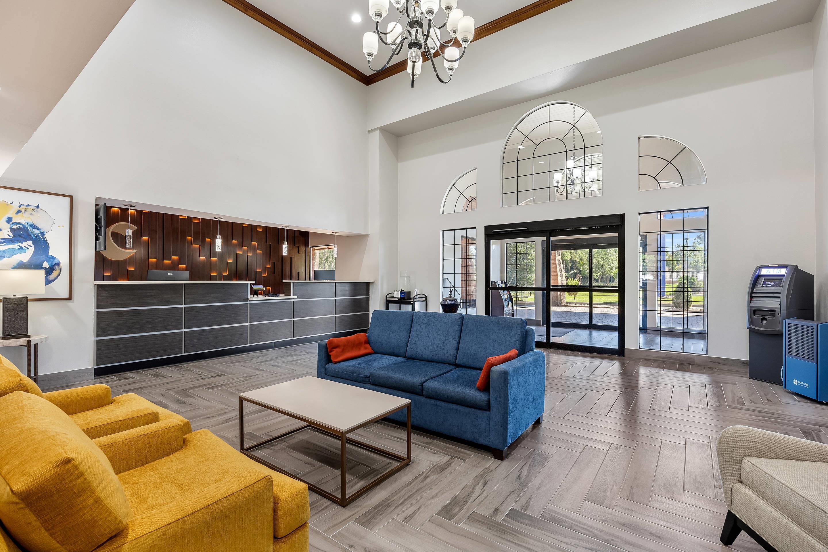 Hotel lobby