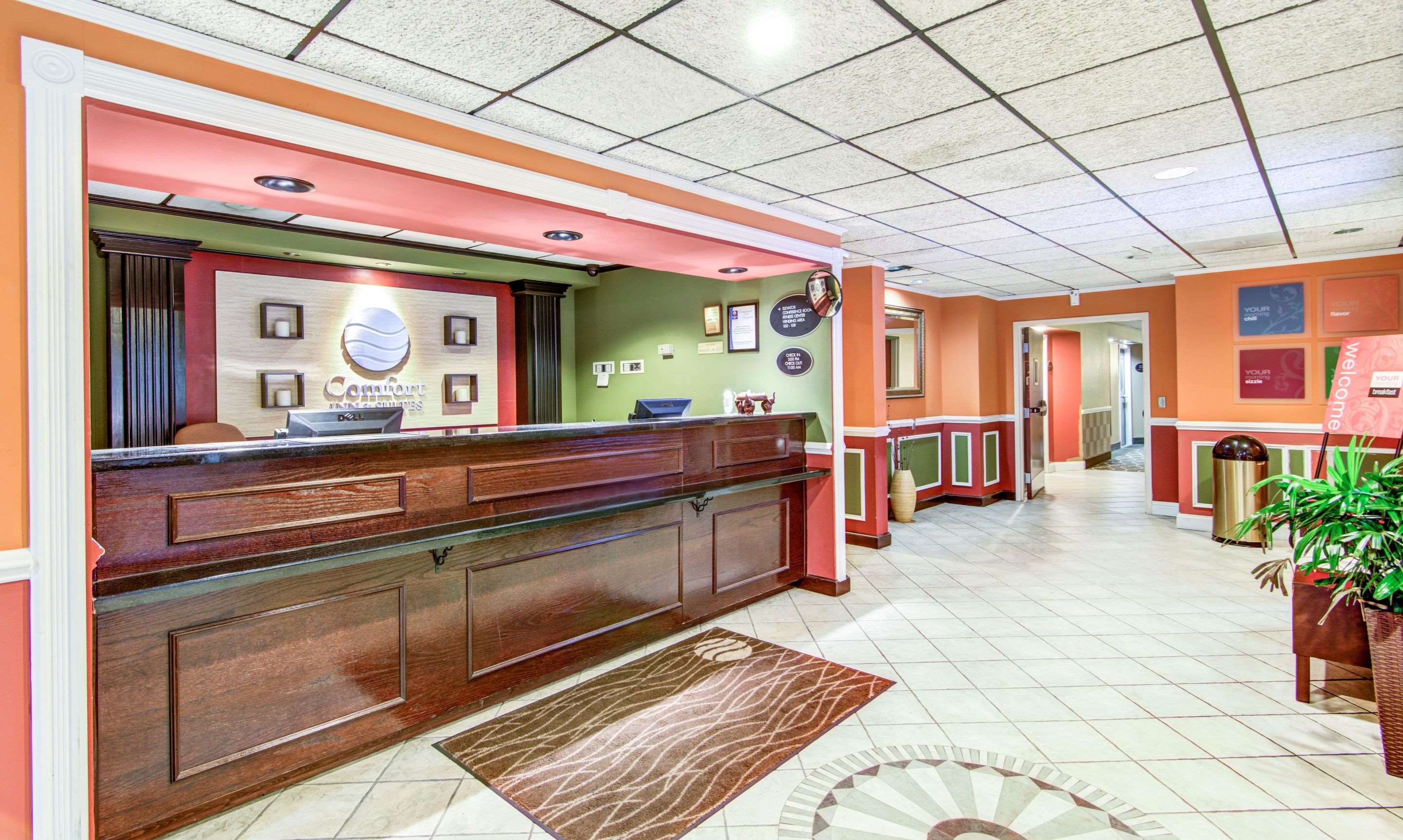 Front desk