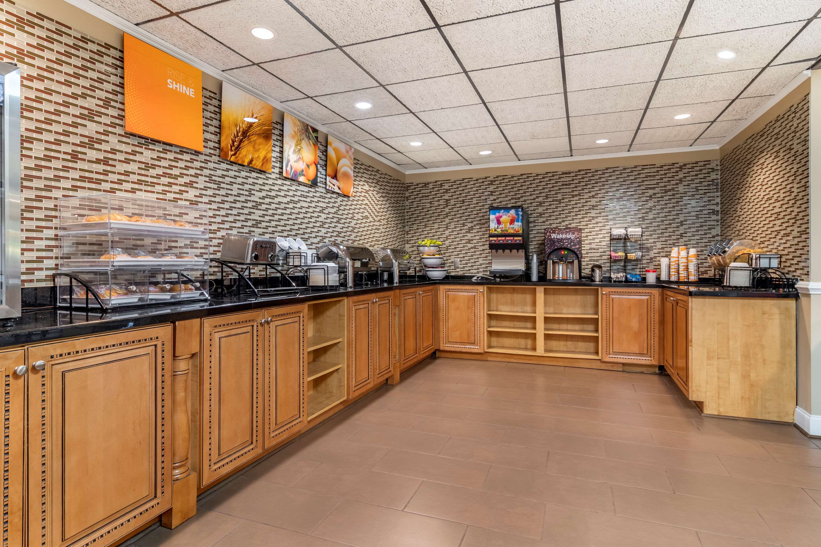 Breakfast area