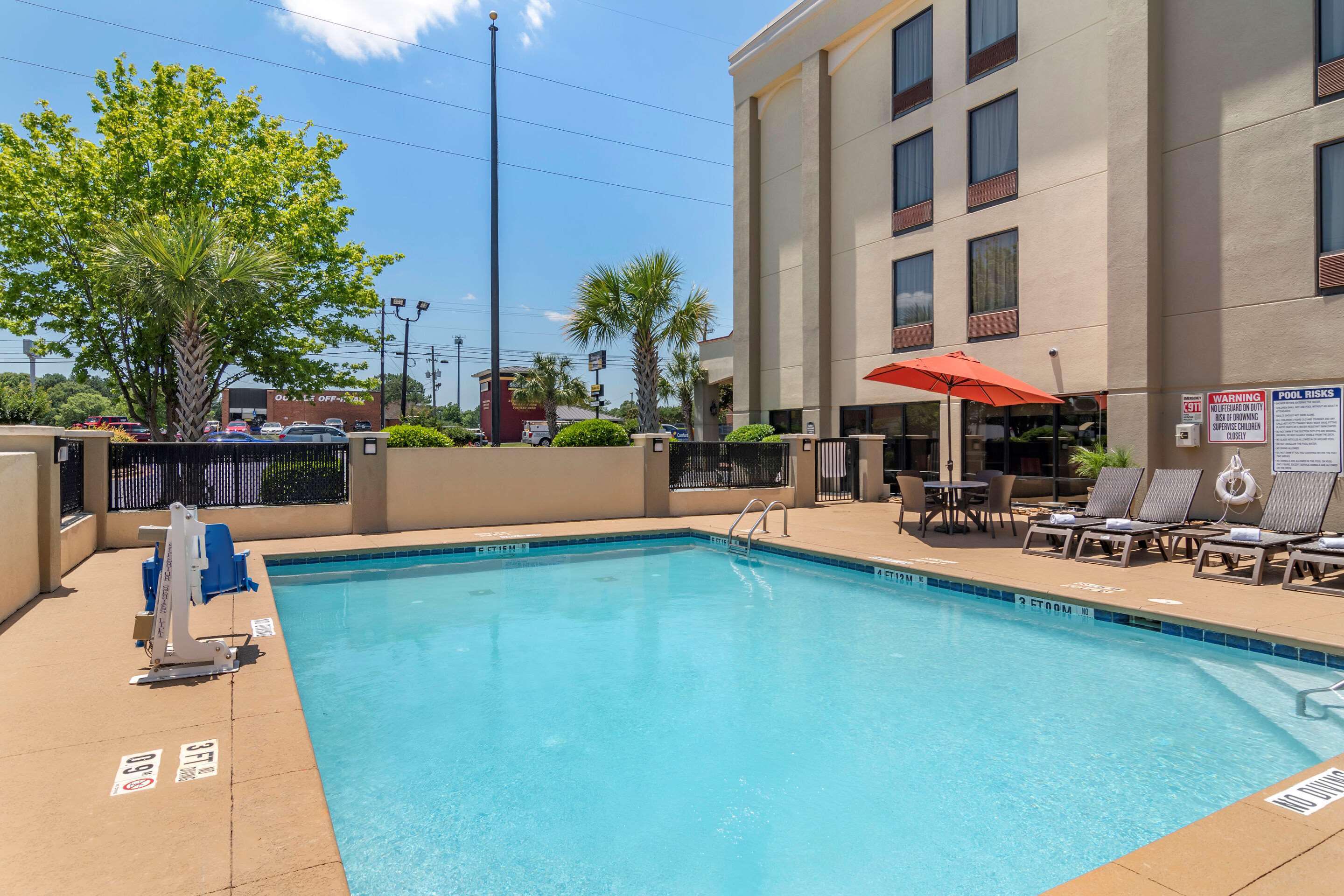 Outdoor pool