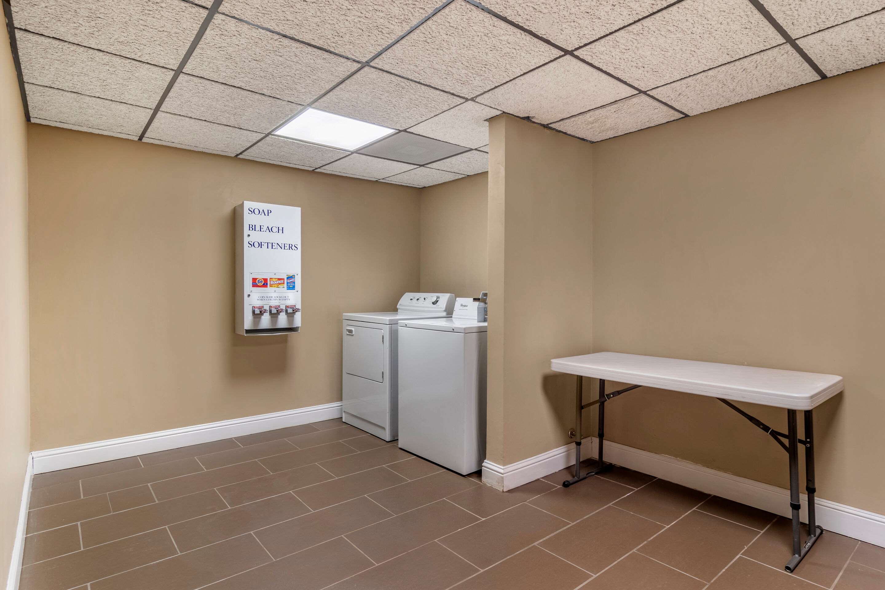 Guest laundry facilities