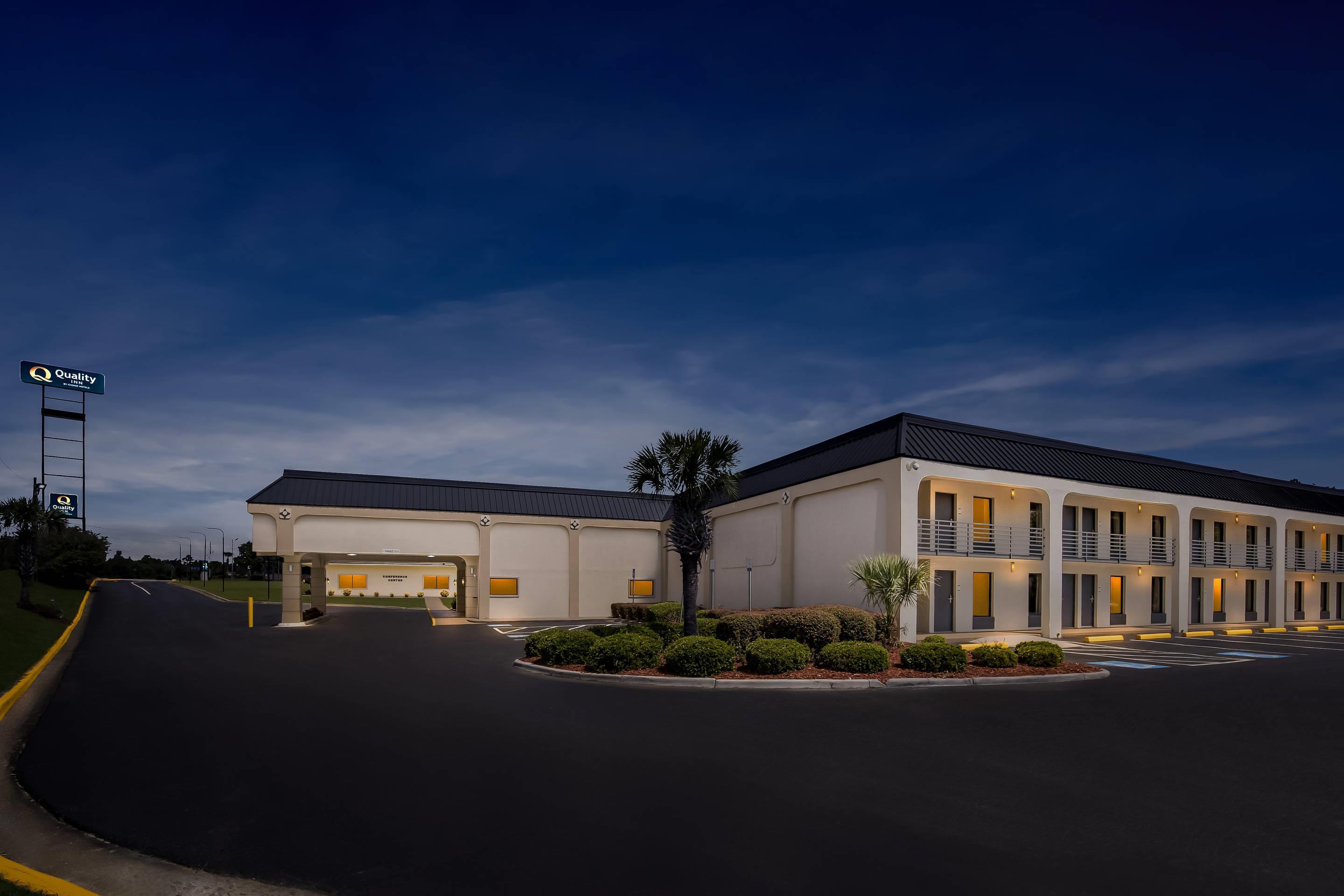 Hotel at night