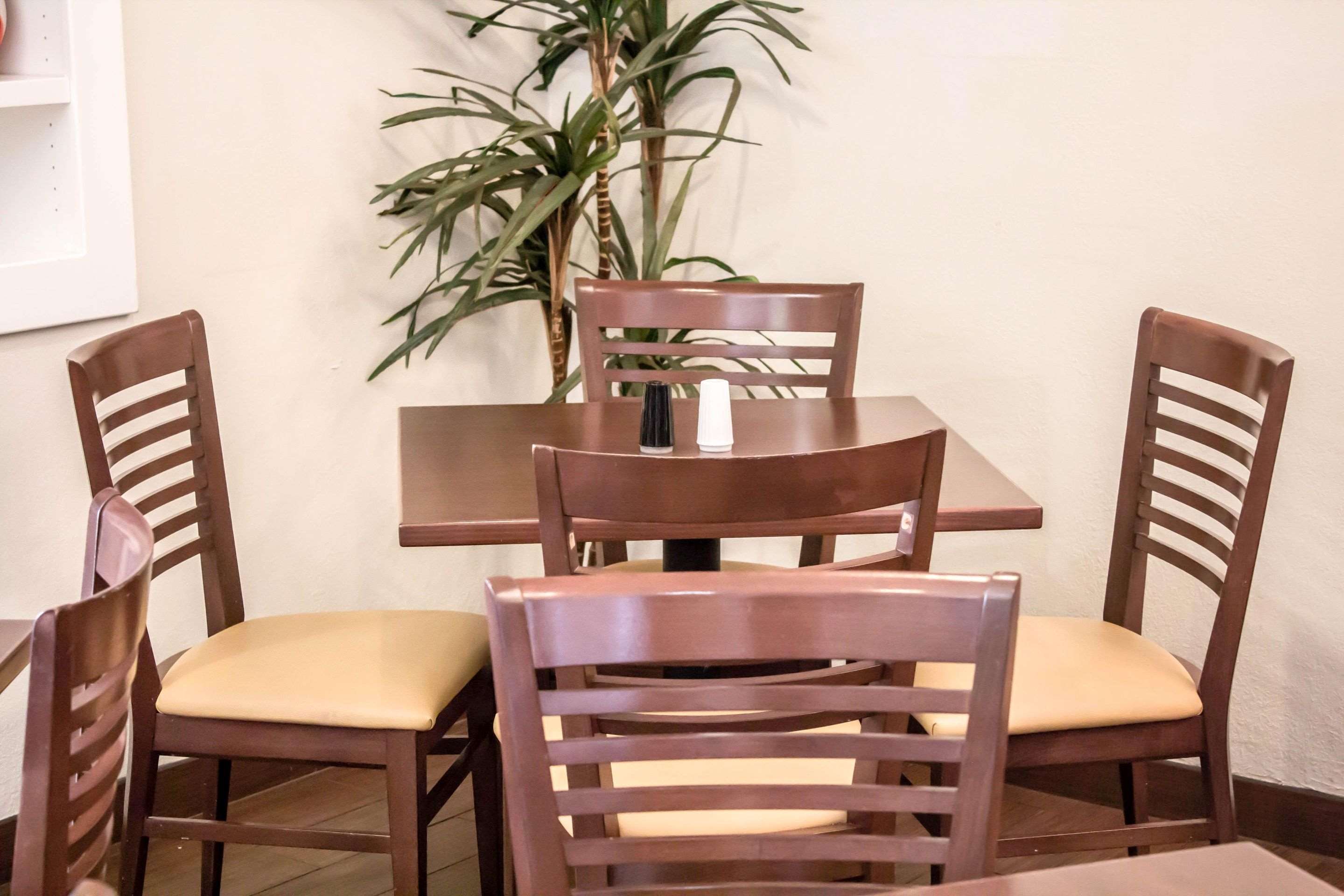 Spacious breakfast area