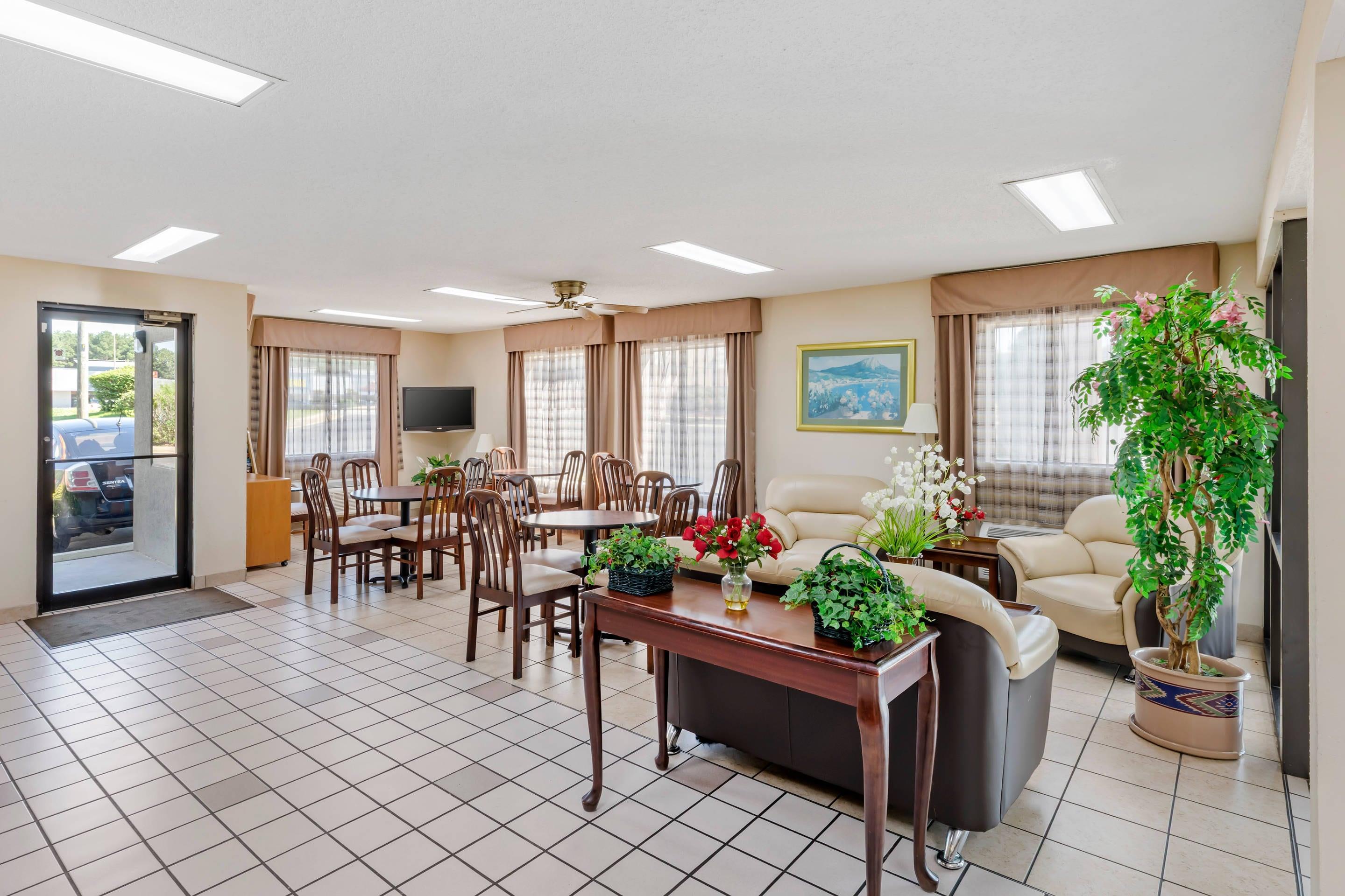 Hotel lobby