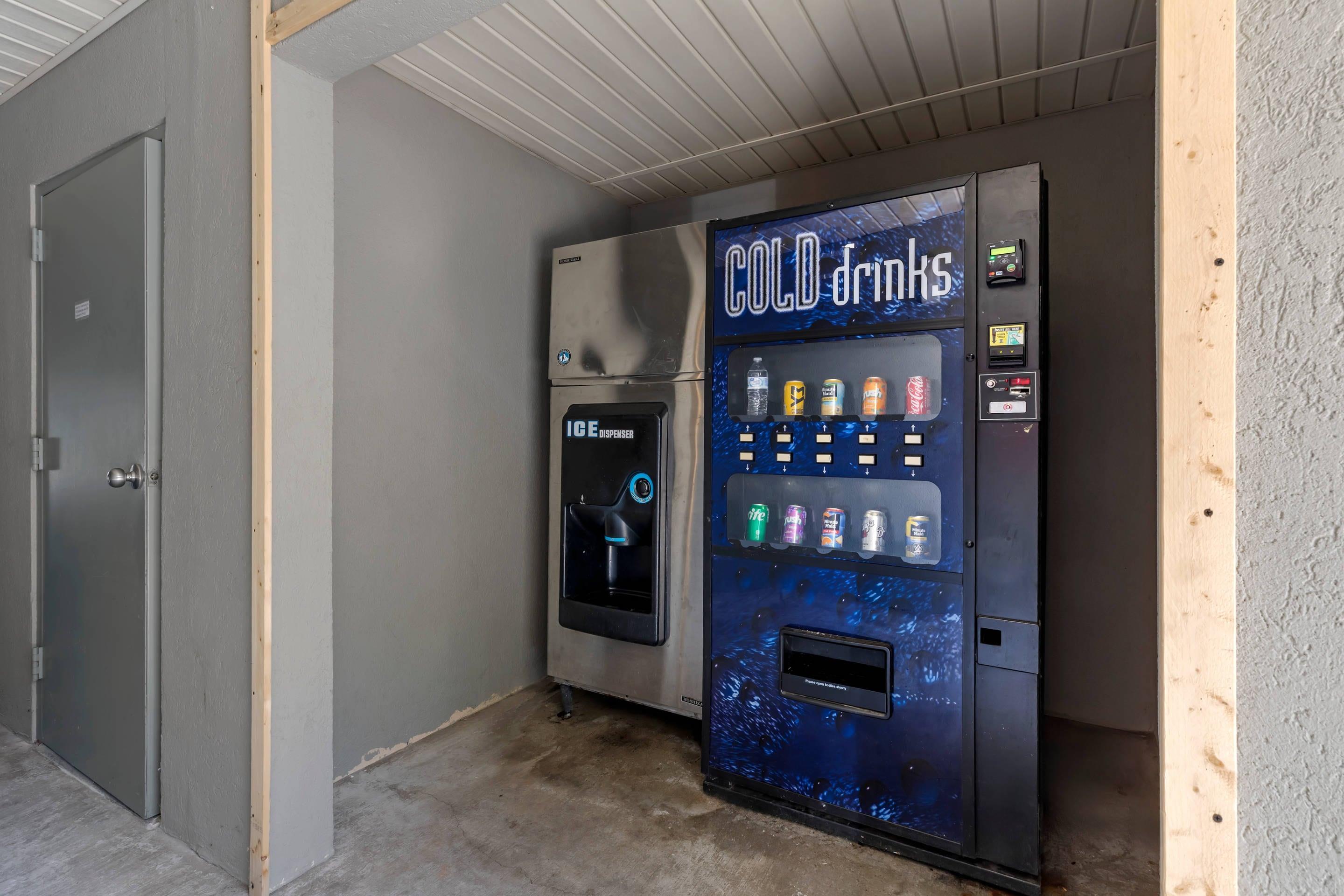 Hotel vending area