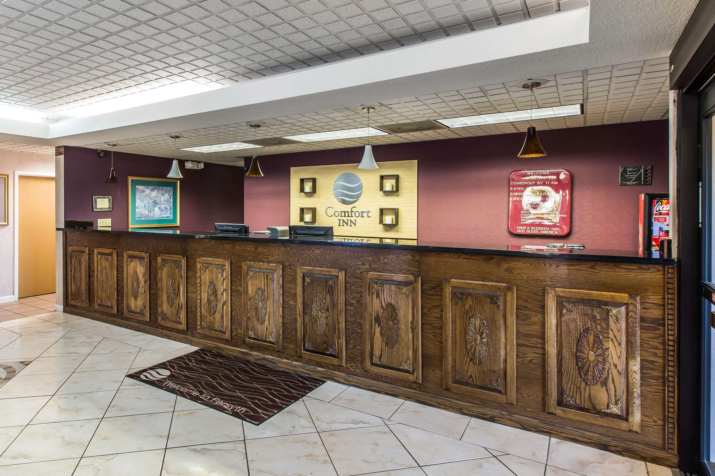 Hotel lobby