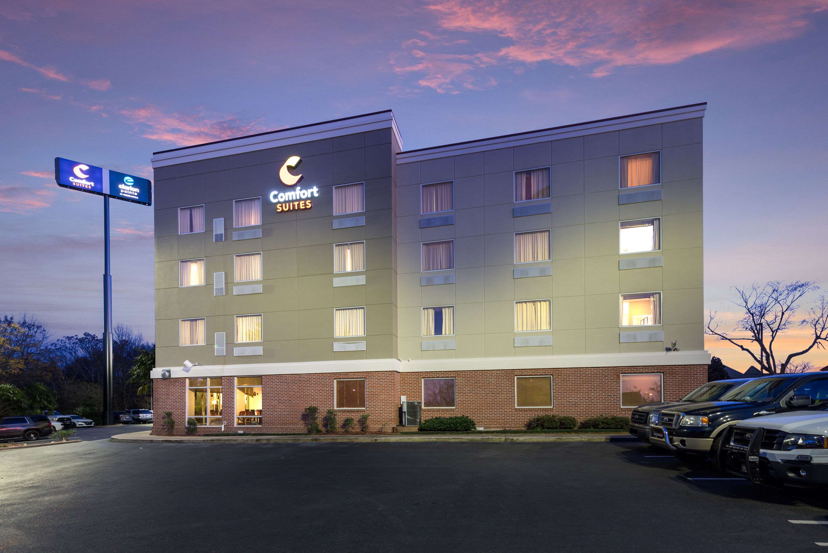 Hotel at night