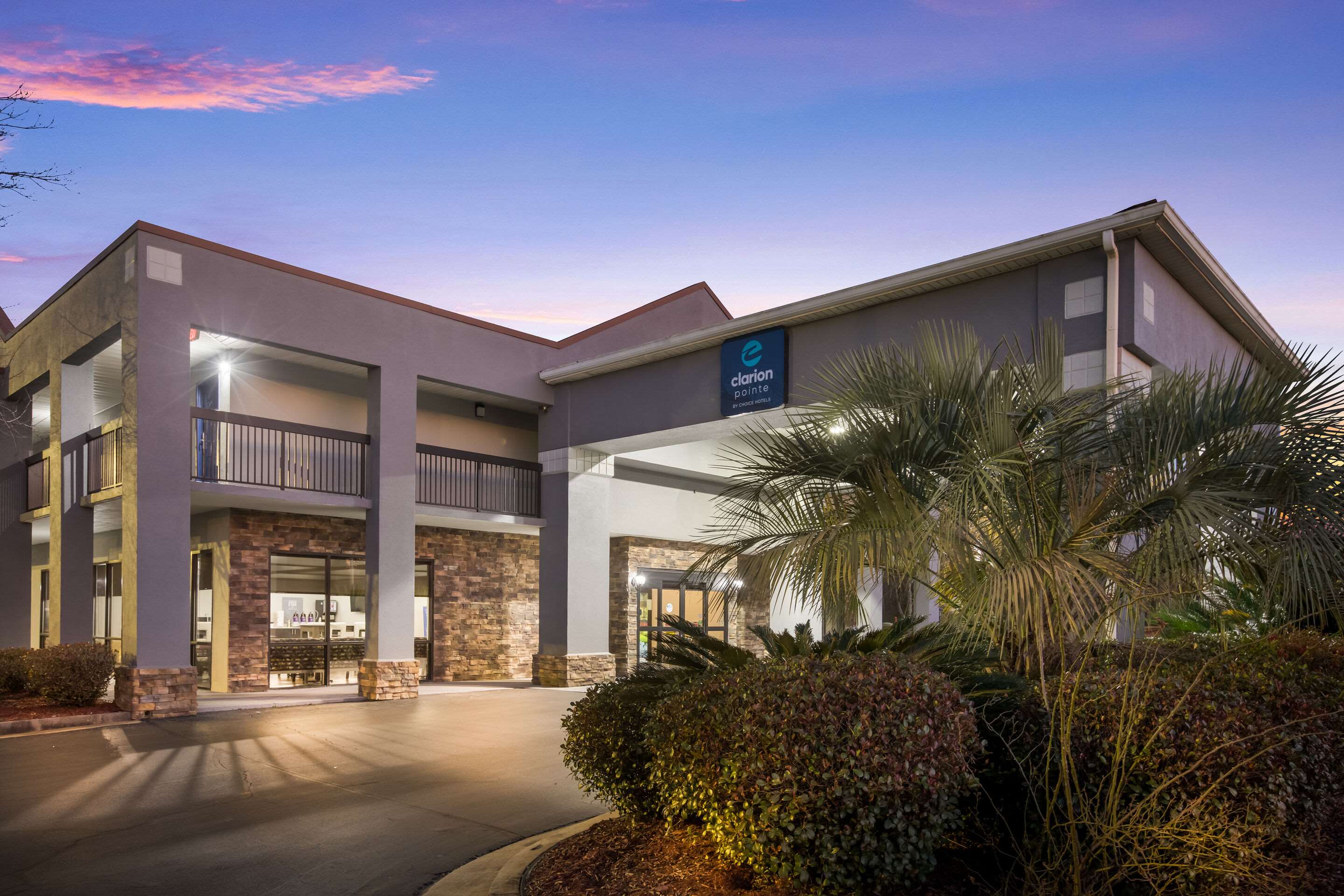 Hotel entrance