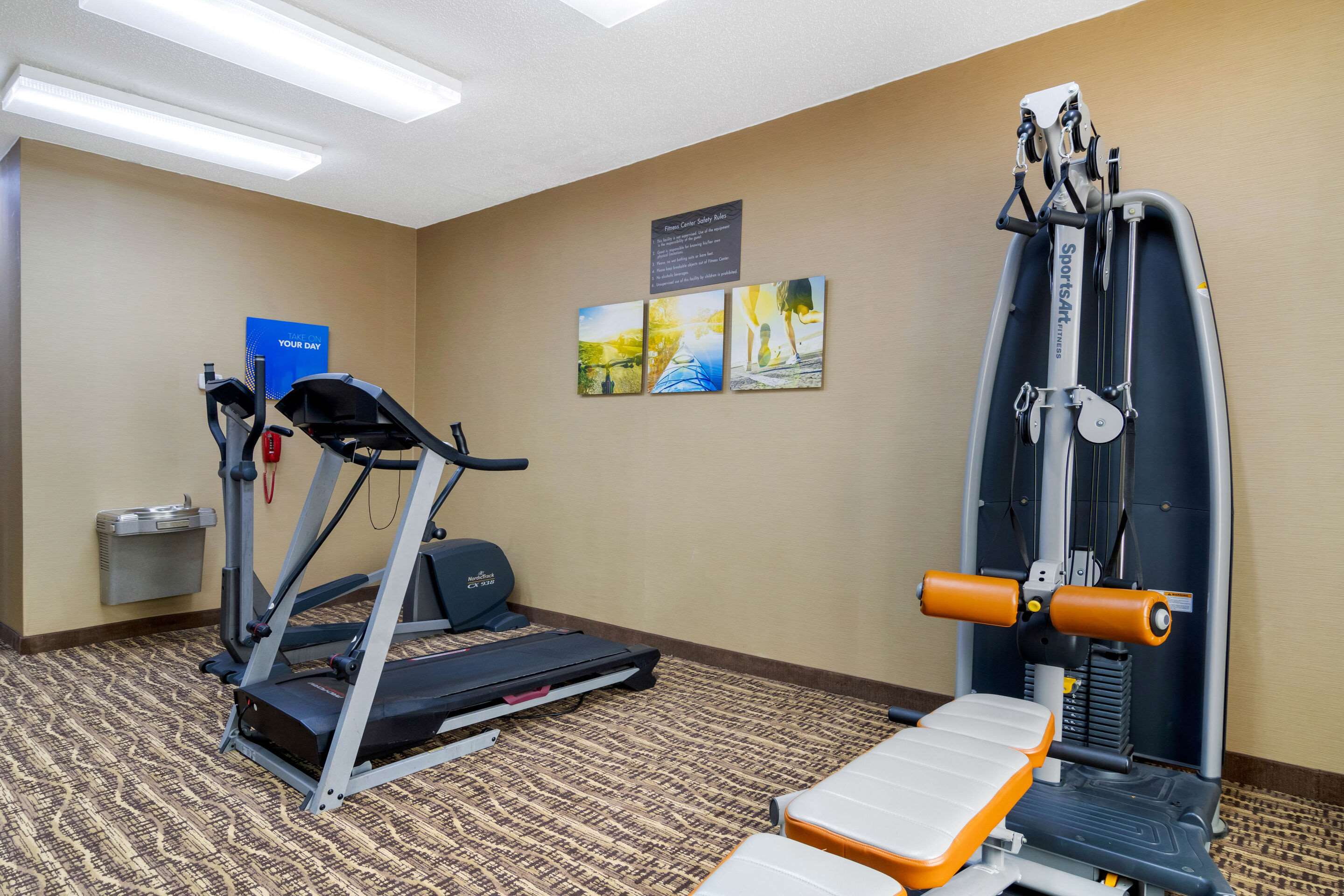Fitness center | Comfort Inn & Suites