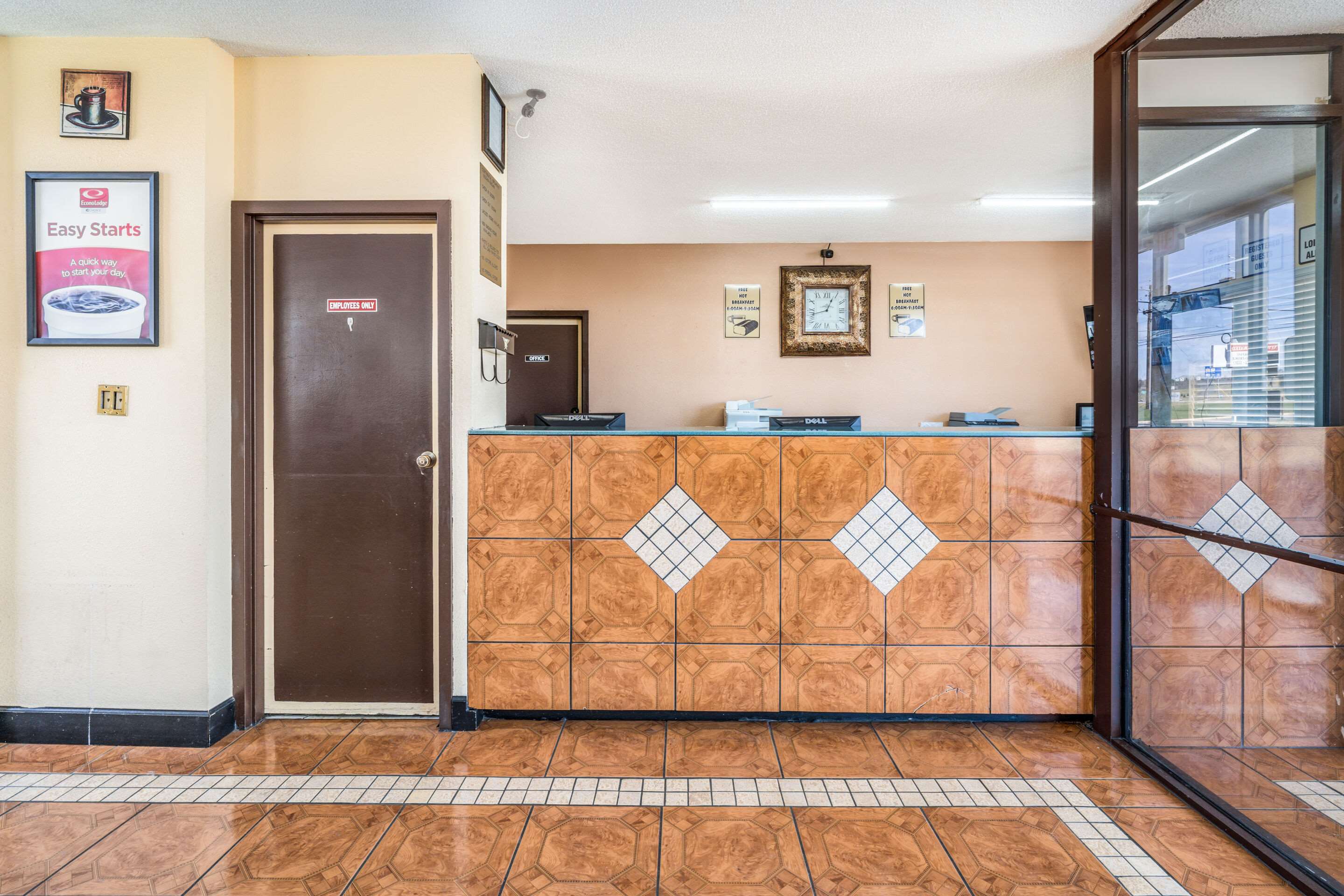 Front desk