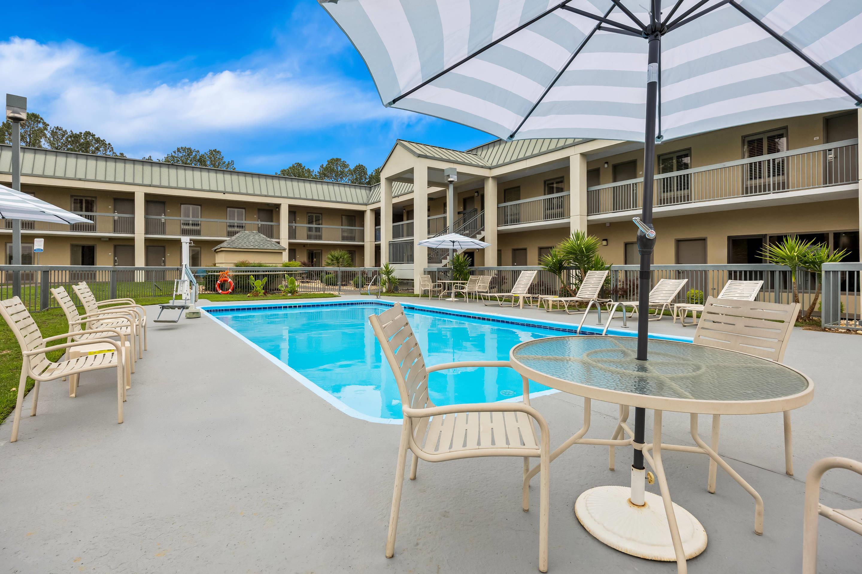 Outdoor pool | Quality Inn at Albany Mall