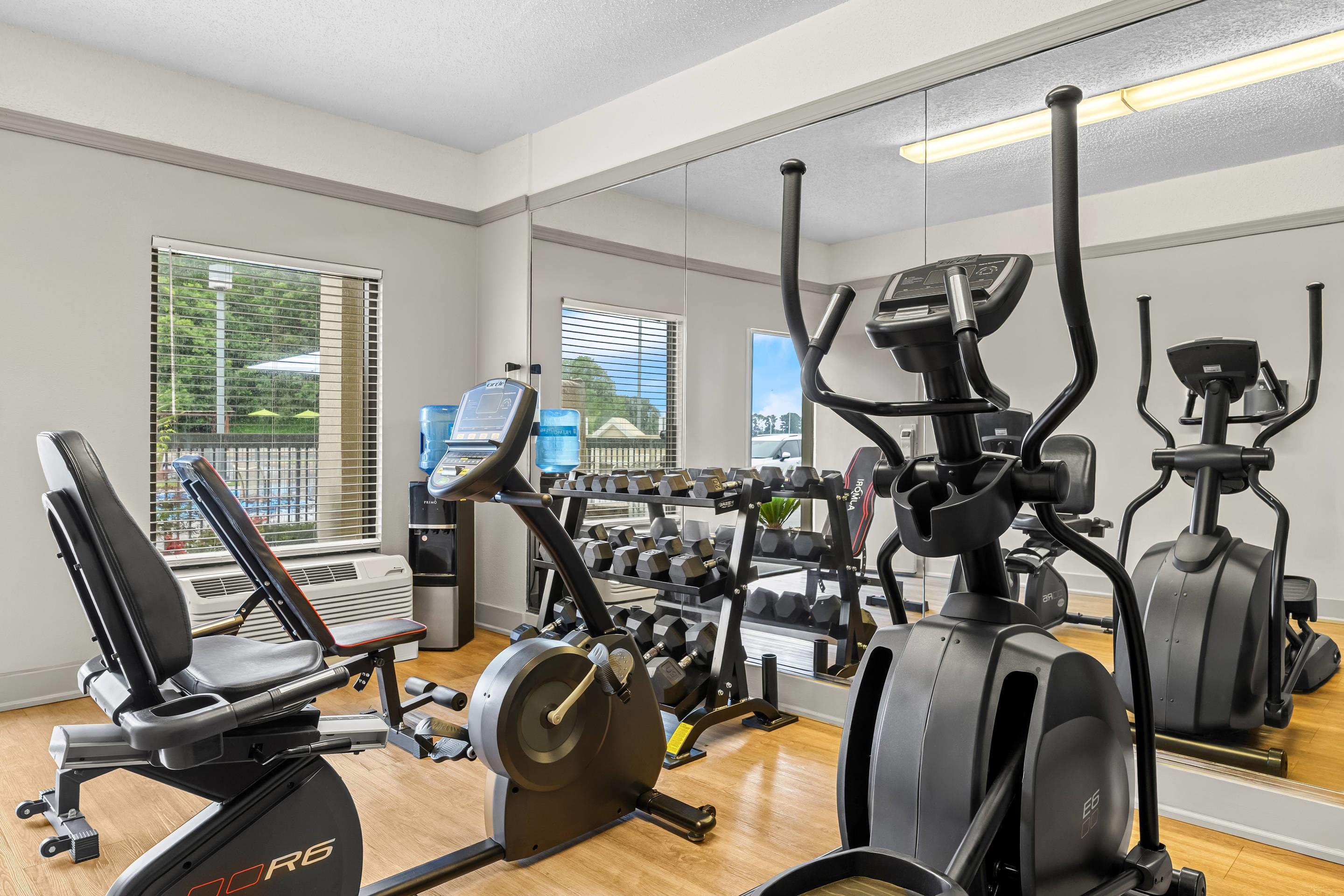 Fitness center | Quality Inn at Albany Mall