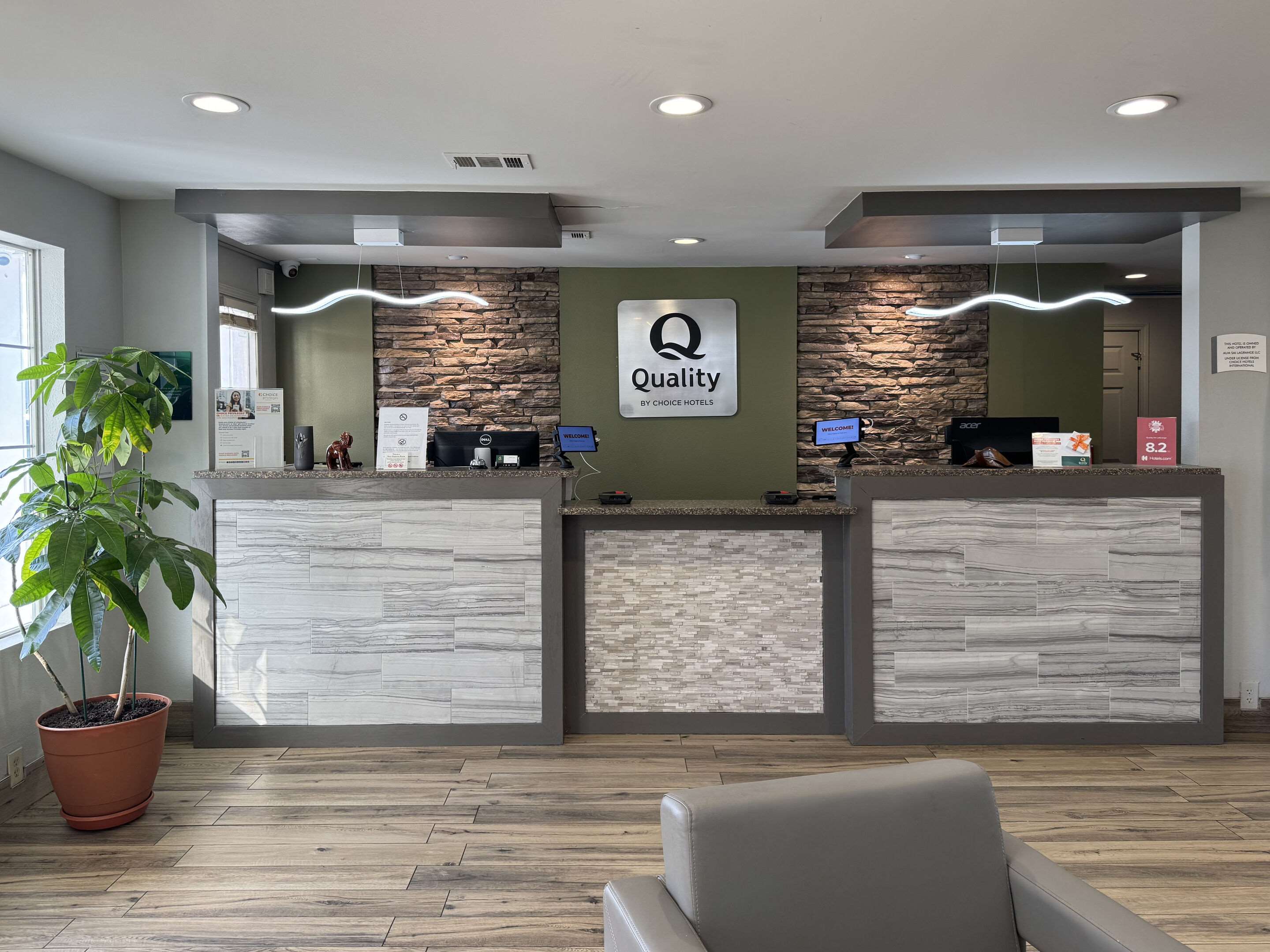 Front desk
