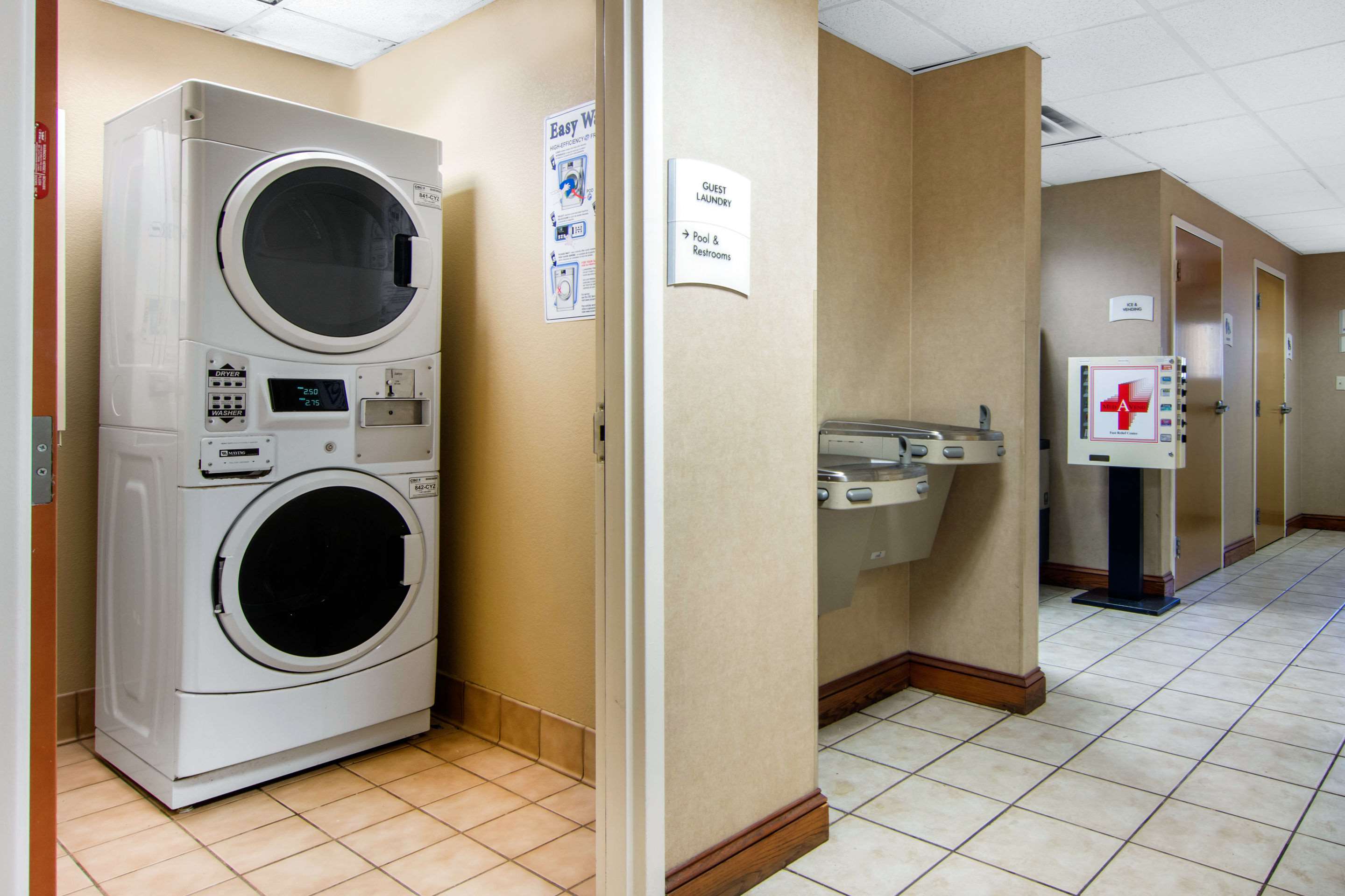 Guest laundry facilities