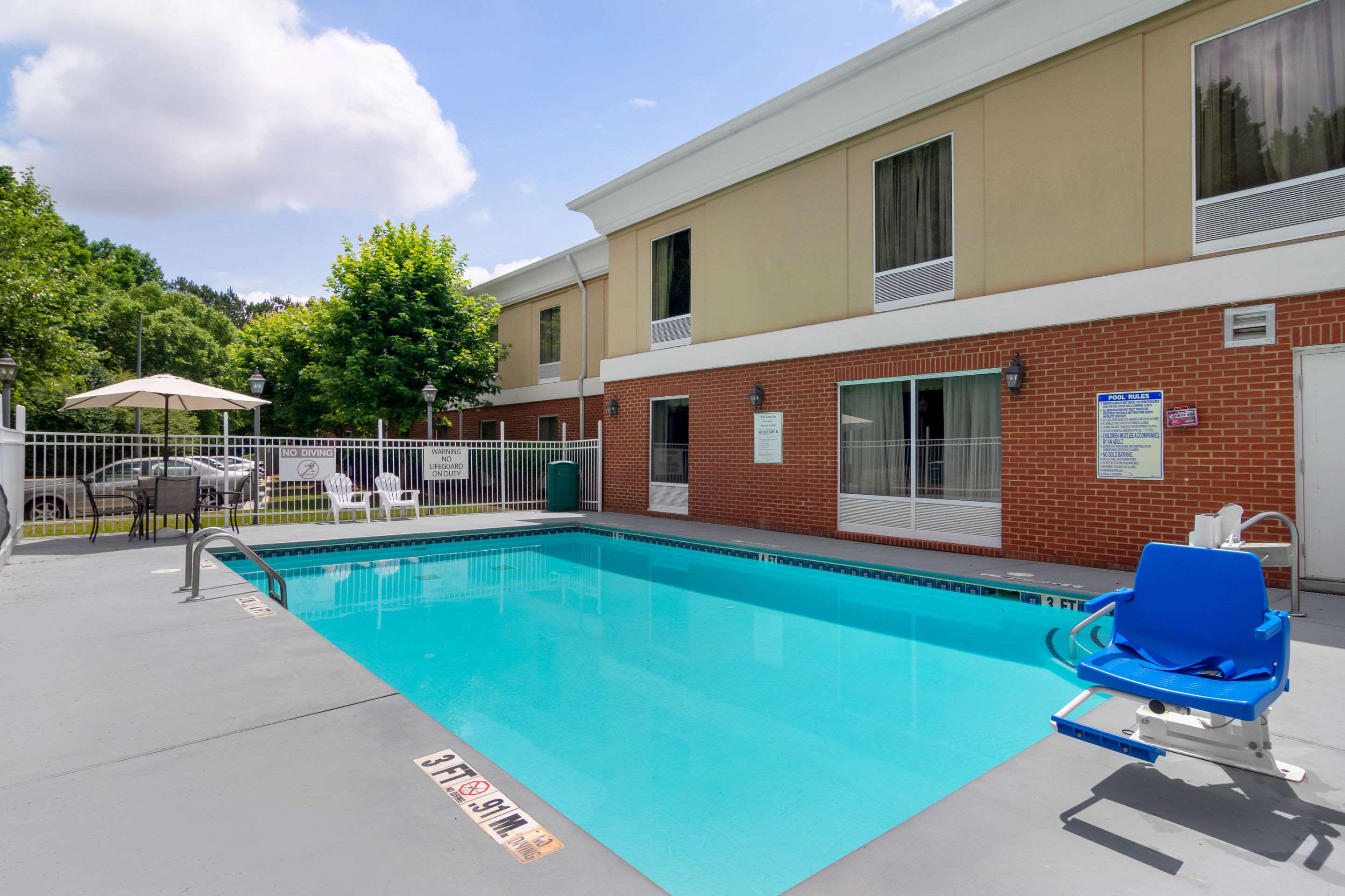 Outdoor pool